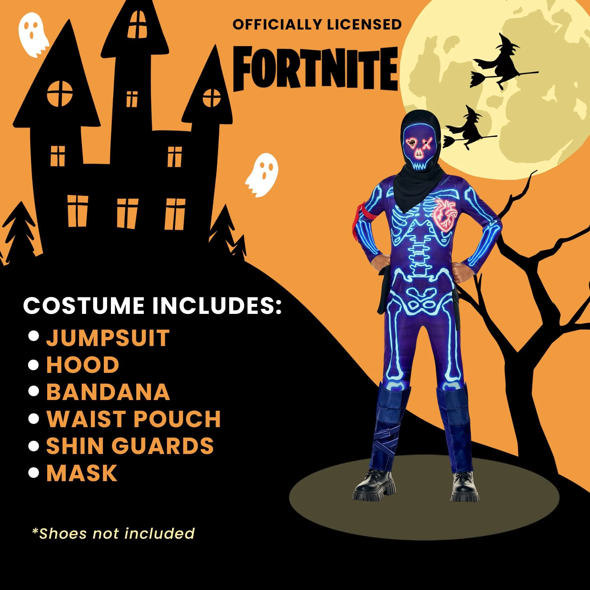 Fortnite Party Trooper Child Costume - Image 6