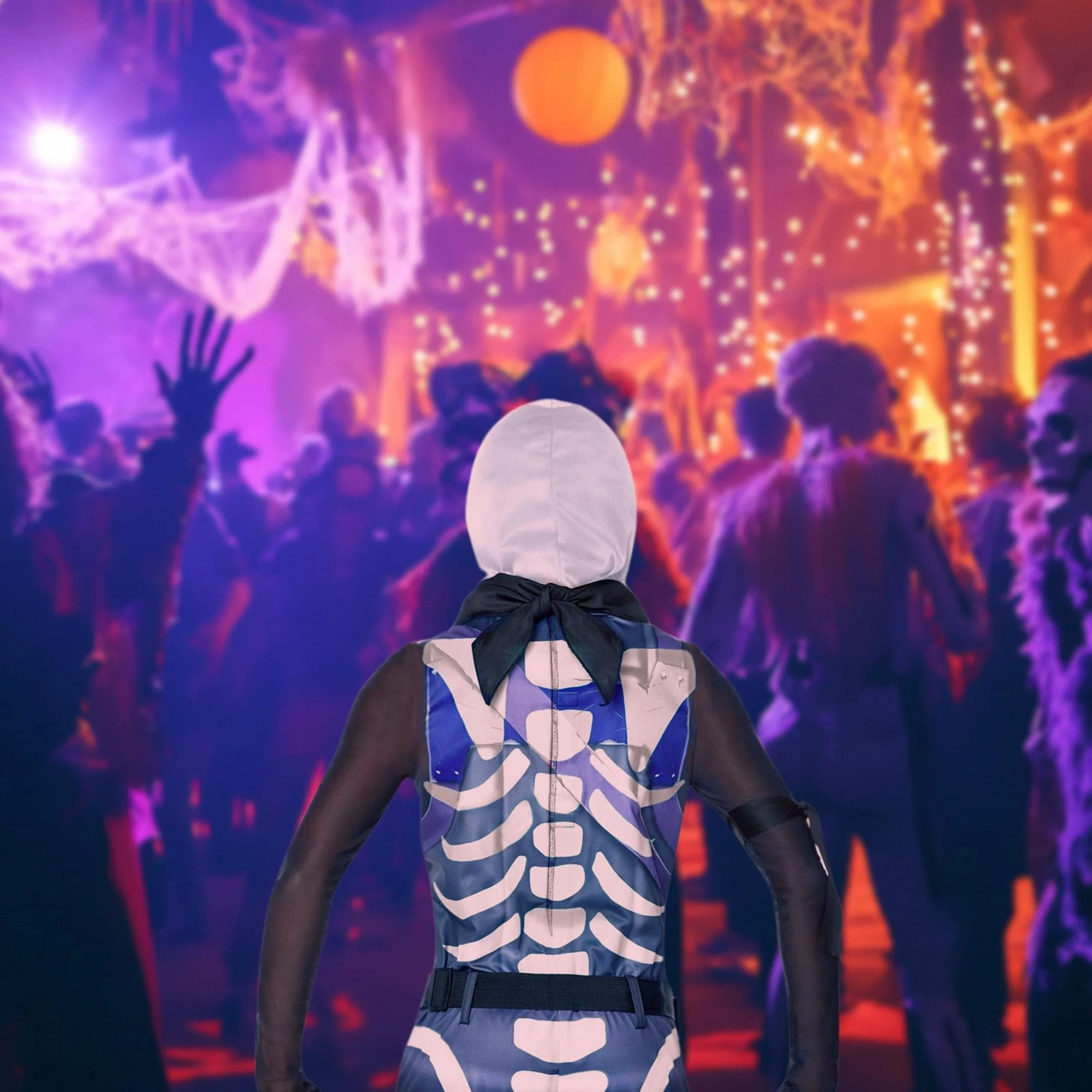 Fortnite Skull Trooper Child Costume - Image 26