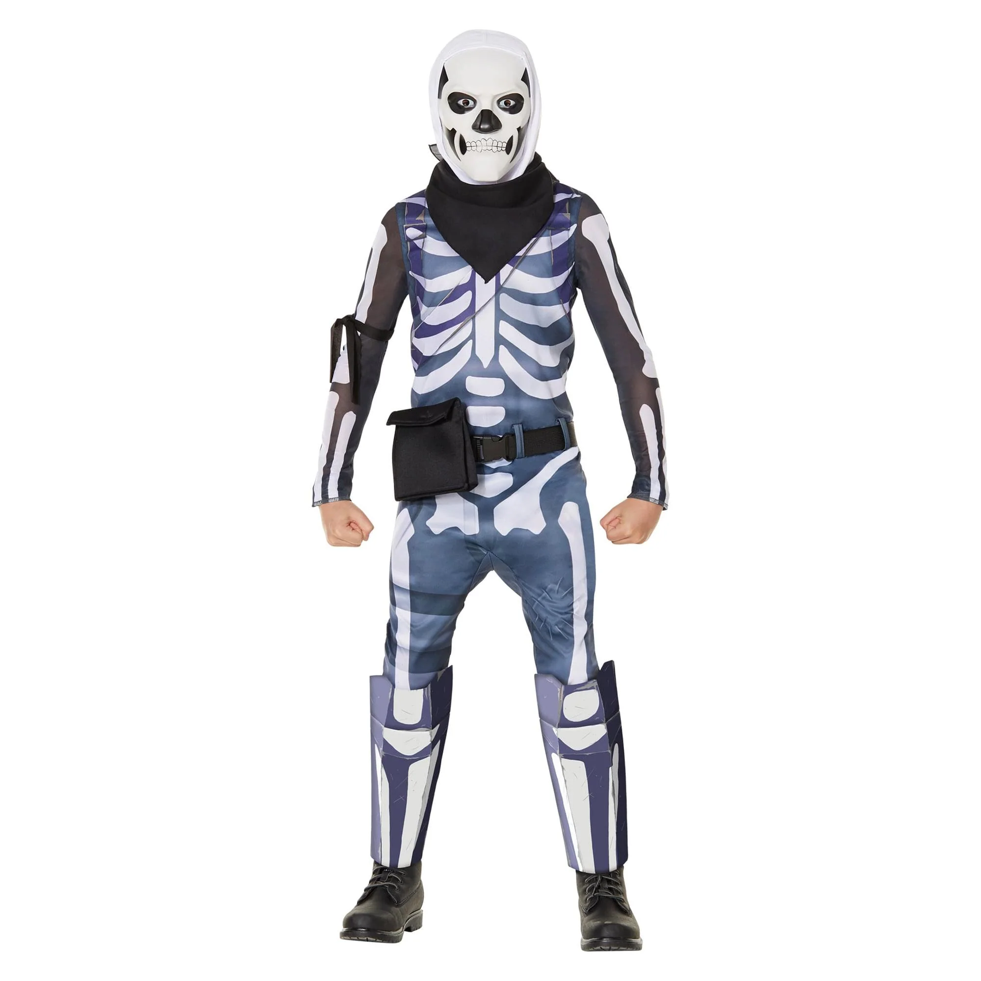 Fortnite Skull Trooper Child Costume - Image 9