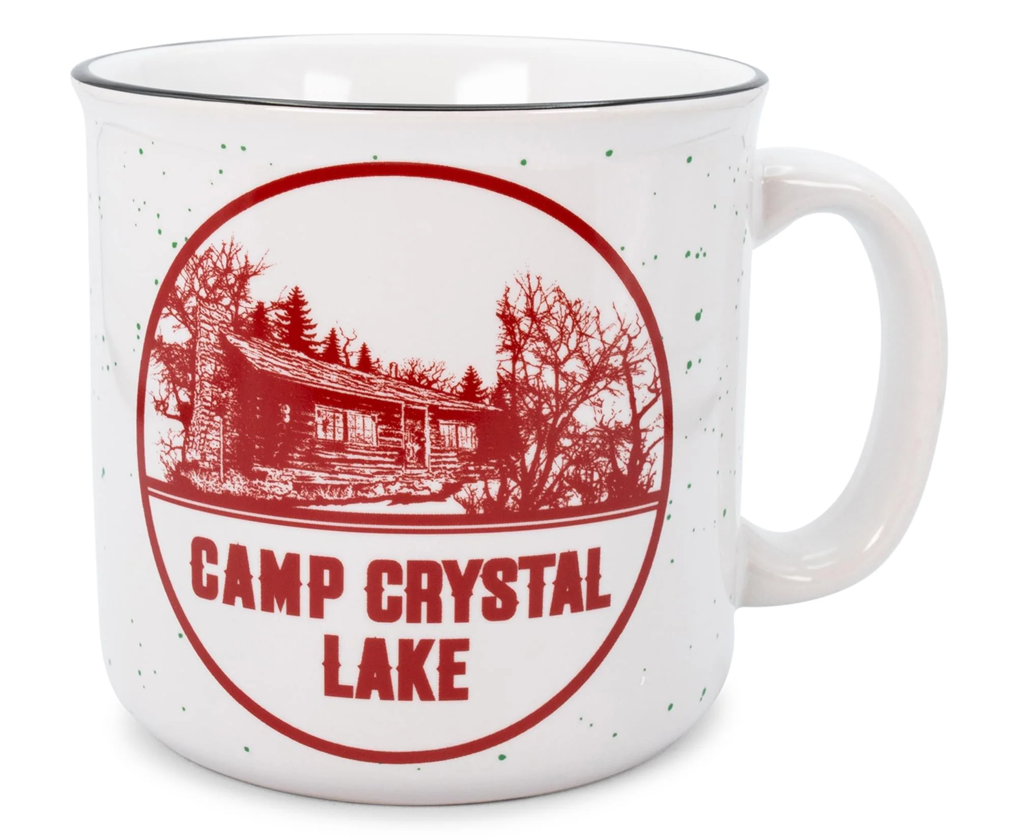 Friday the 13th Camp Crystal Lake Ceramic Camper Mug | Holds 20 Ounces