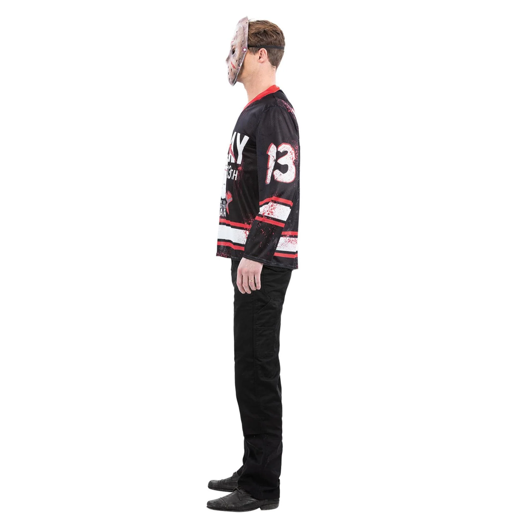 Friday the 13th Hockey Top Adult Costume - Image 2