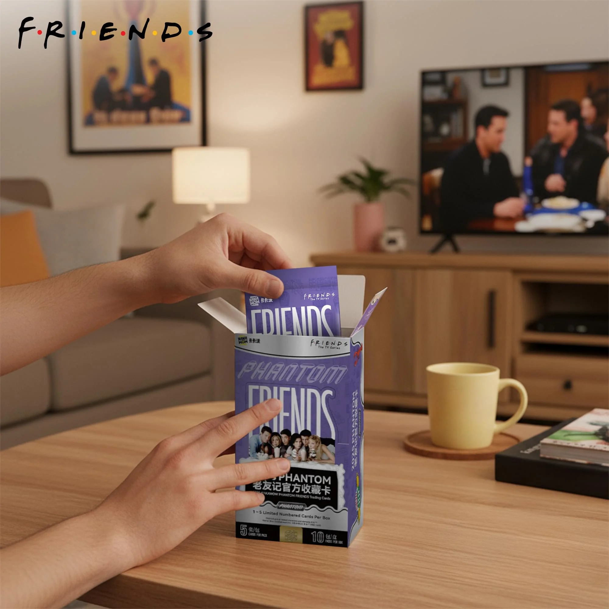 Friends 2025 Phantom Kakawow Trading Card Box | 10 Packs - Image 5