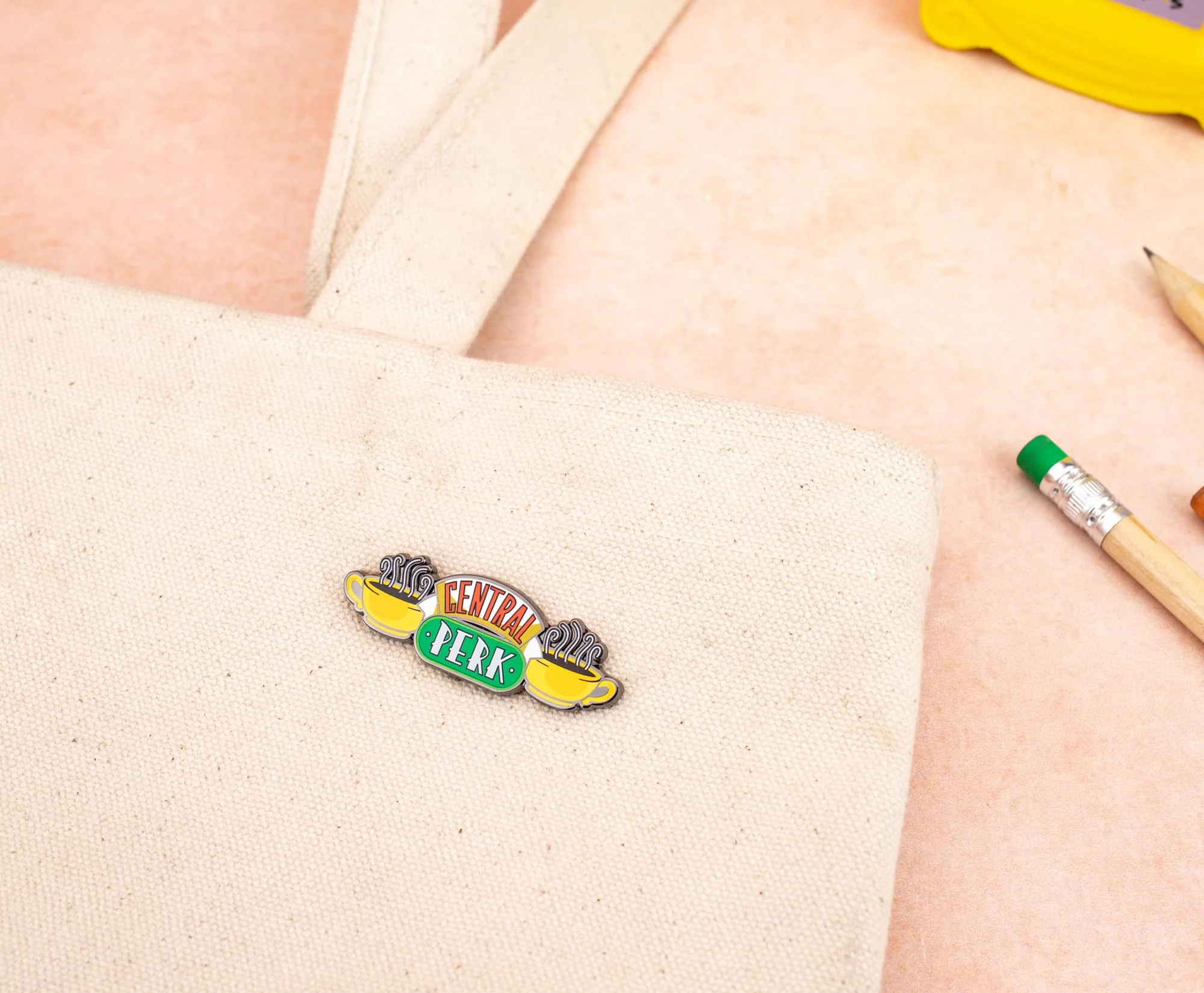 Friends Central Perk Logo Enamel Pin - Image 5