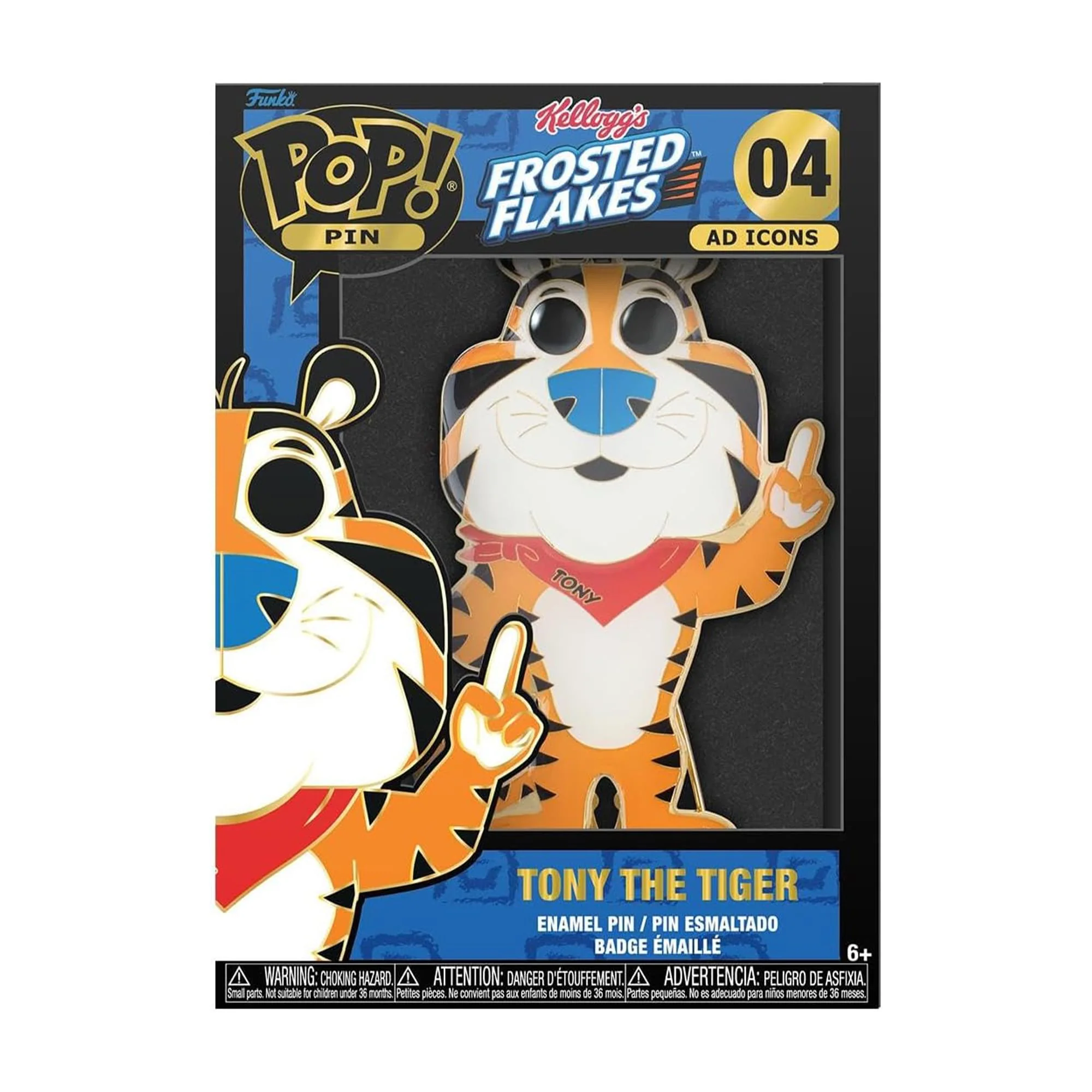 Frosted Flakes 3-Inch Funko POP Pin | Tony the Tiger - Image 2