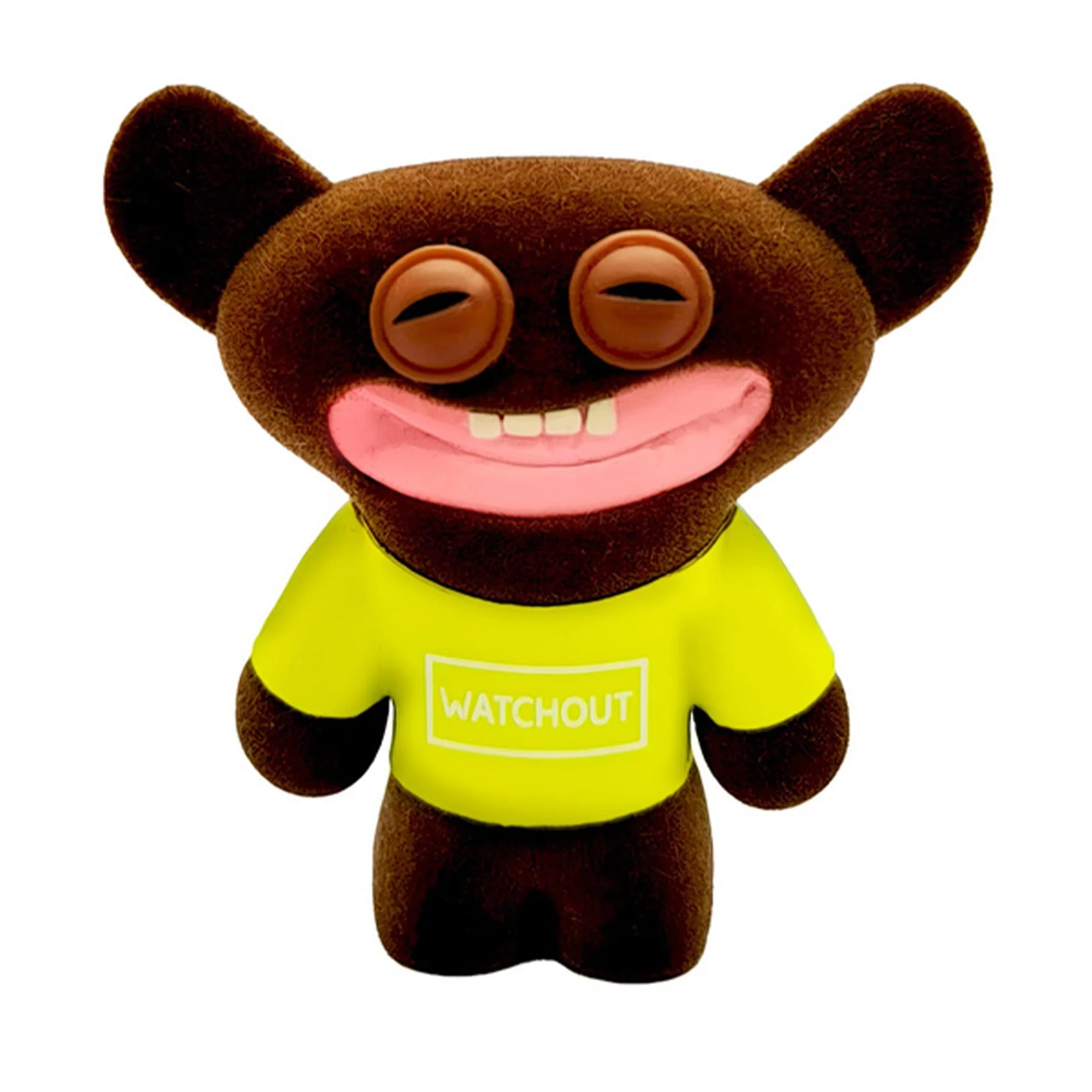 Fuggler 2.5 Inch Figure 3-Pack | Dark Yellow, Leopard Print, Black/Yellow - Image 4