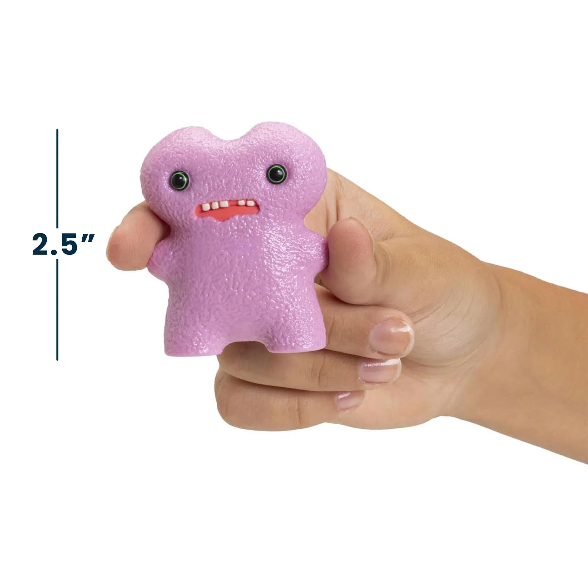 Fuggler 2.5 Inch Figure 3-Pack | Light Multi, Pink, Gray - Image 6
