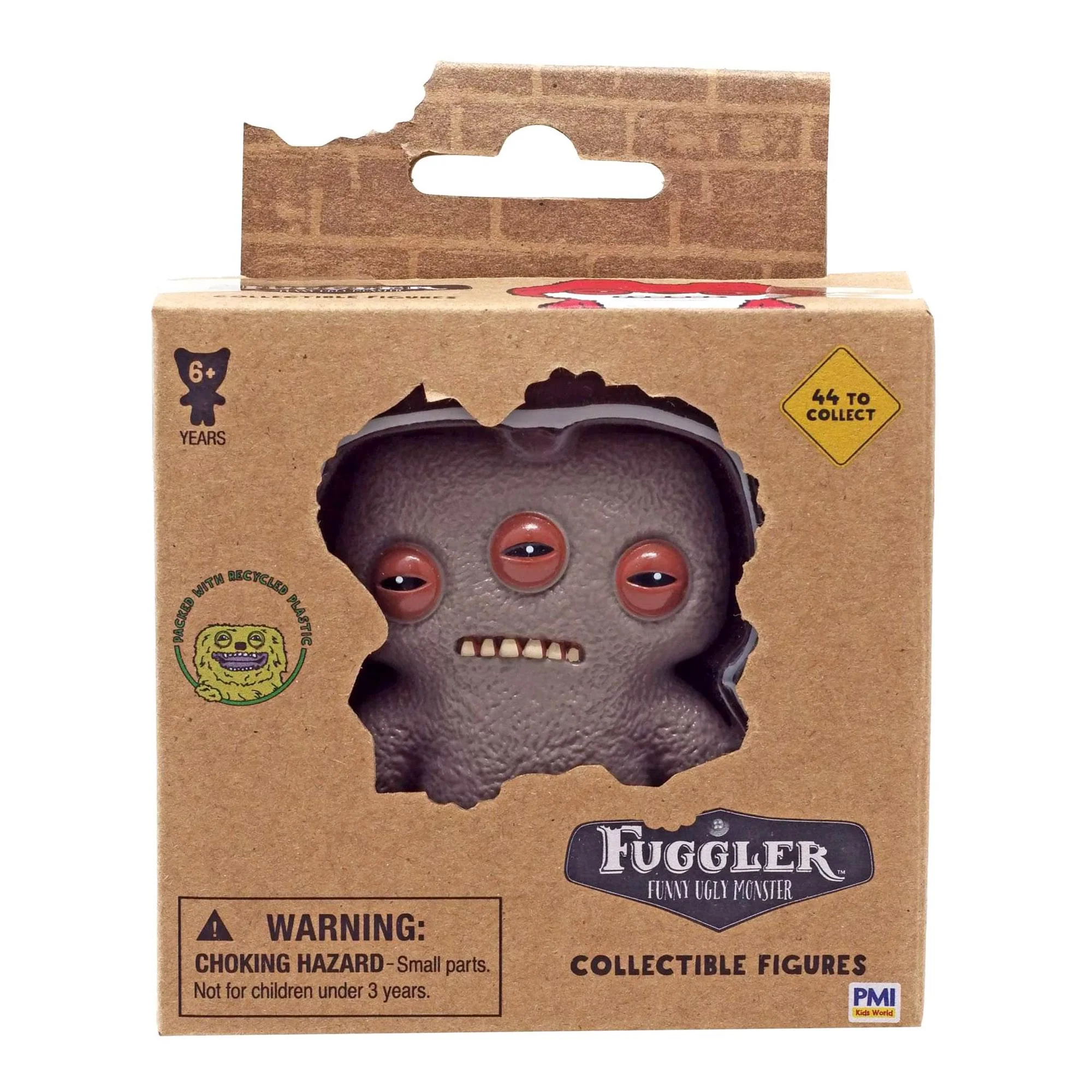 Fuggler 2.5 Inch Vinyl Figure | Annoyed Alien Brown - Image 2