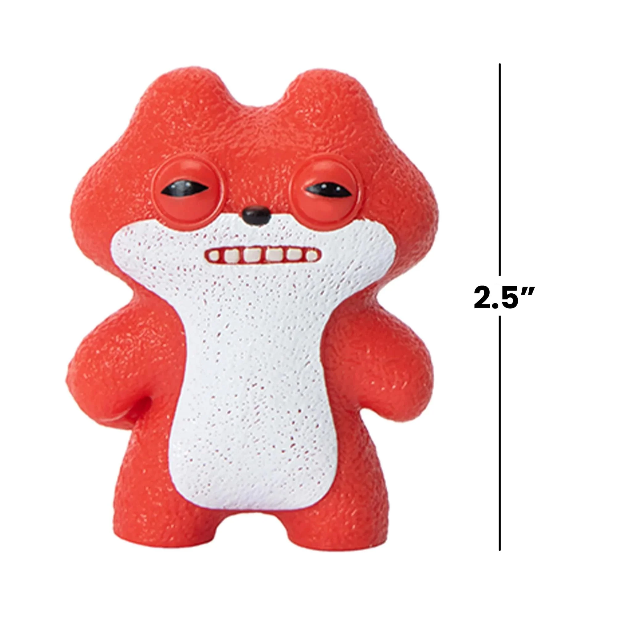 Fuggler 2.5 Inch Vinyl Figure | Sketchy Squirrel Red - Image 5