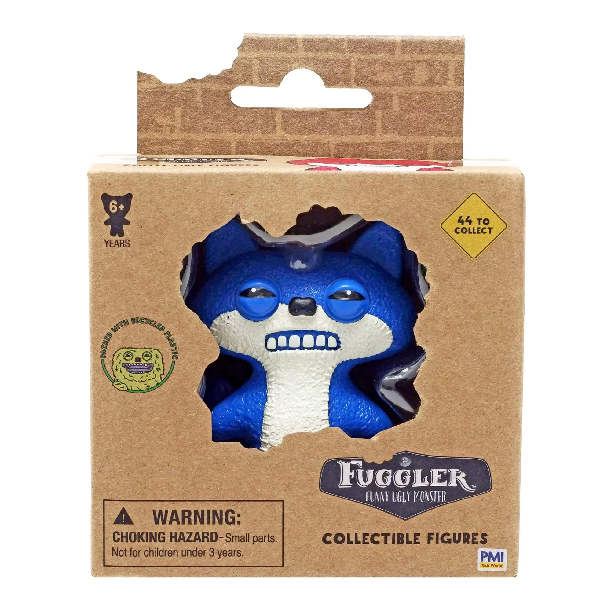Fuggler 2.5 Inch Vinyl Figure | Suspicious Fox Blue - Image 2