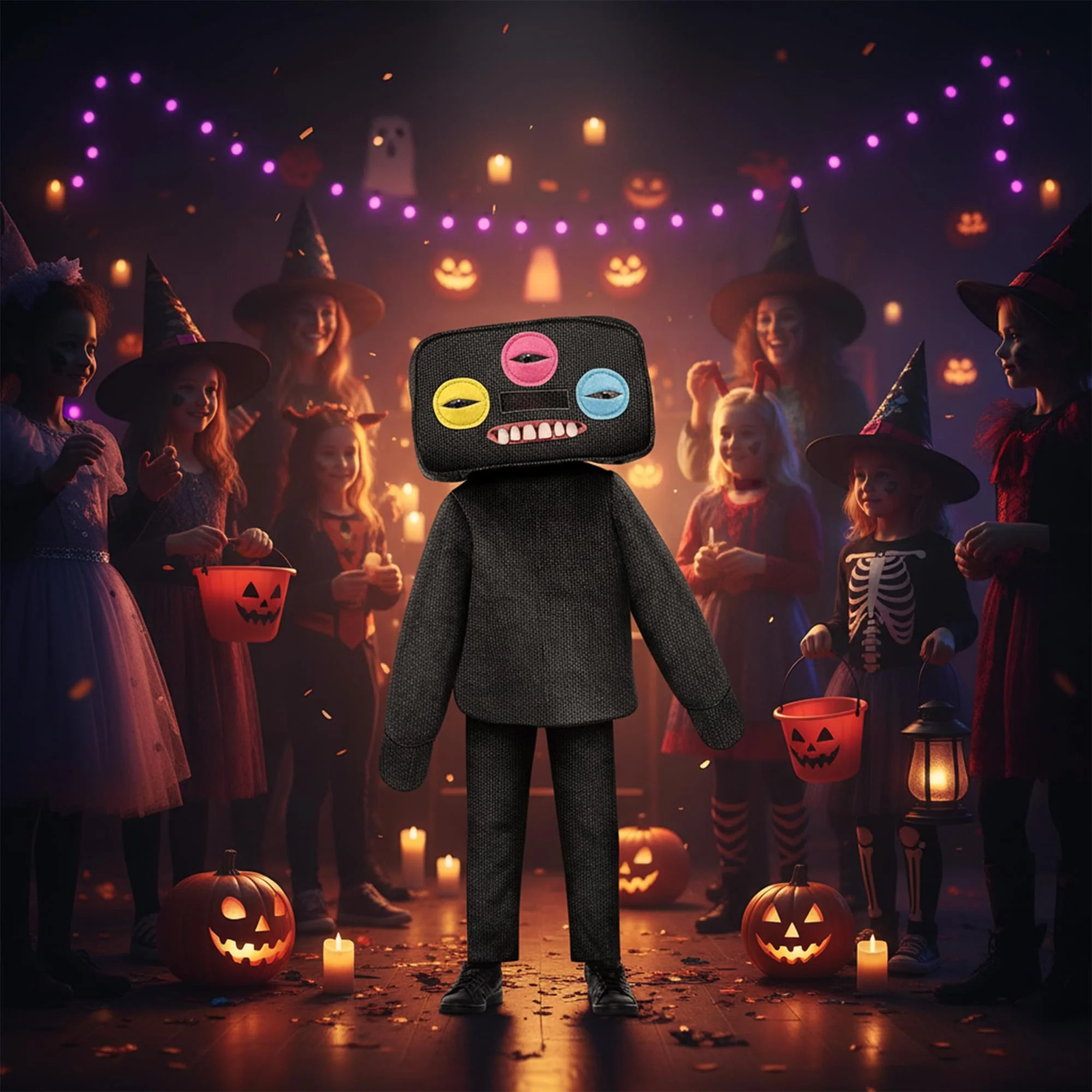 Fuggler Annoyed Alien Child Costume - Image 4