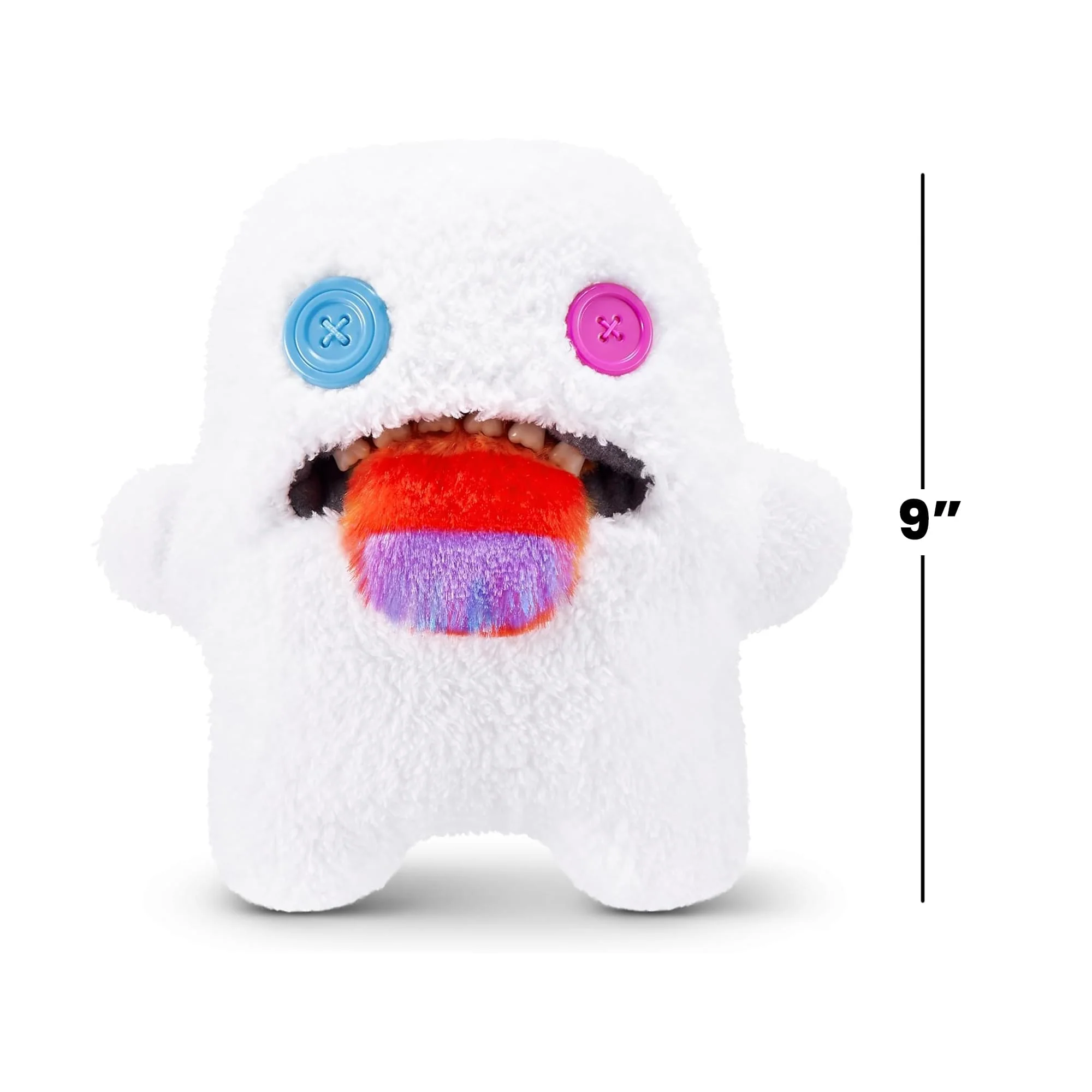Fuggler Hairy Fuggs 9 Inch Plush | Oogah Boogah (Rainbow Tongue) - Image 7