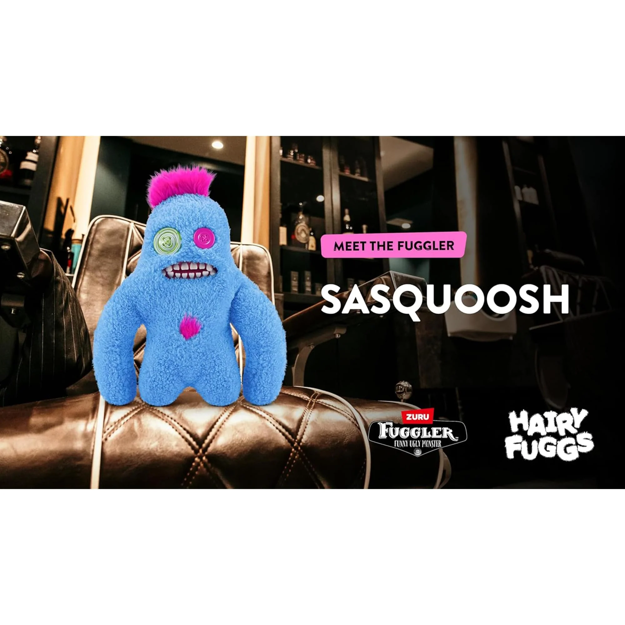 Fuggler Hairy Fuggs 9 Inch Plush | Sasquoosh - Image 6