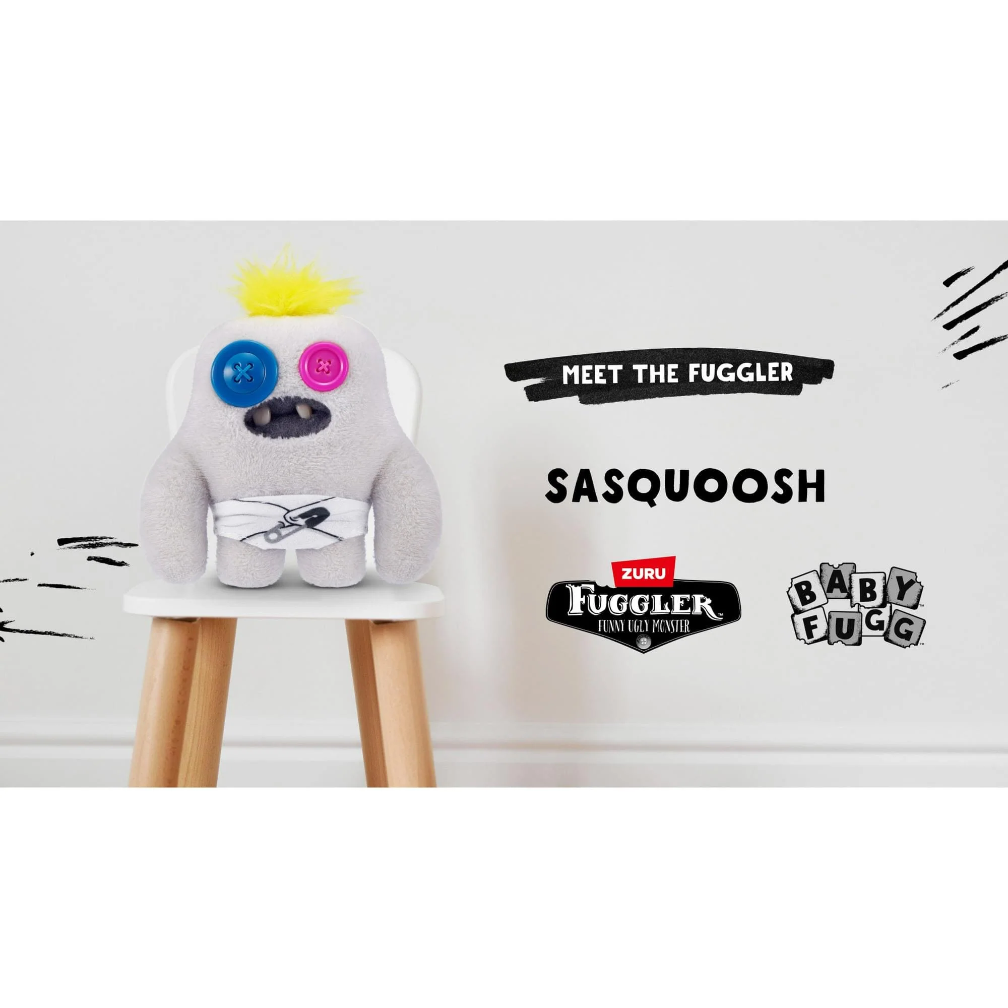 Fugglers 4-Inch Plush Series 3 | Sasquooch - Image 5
