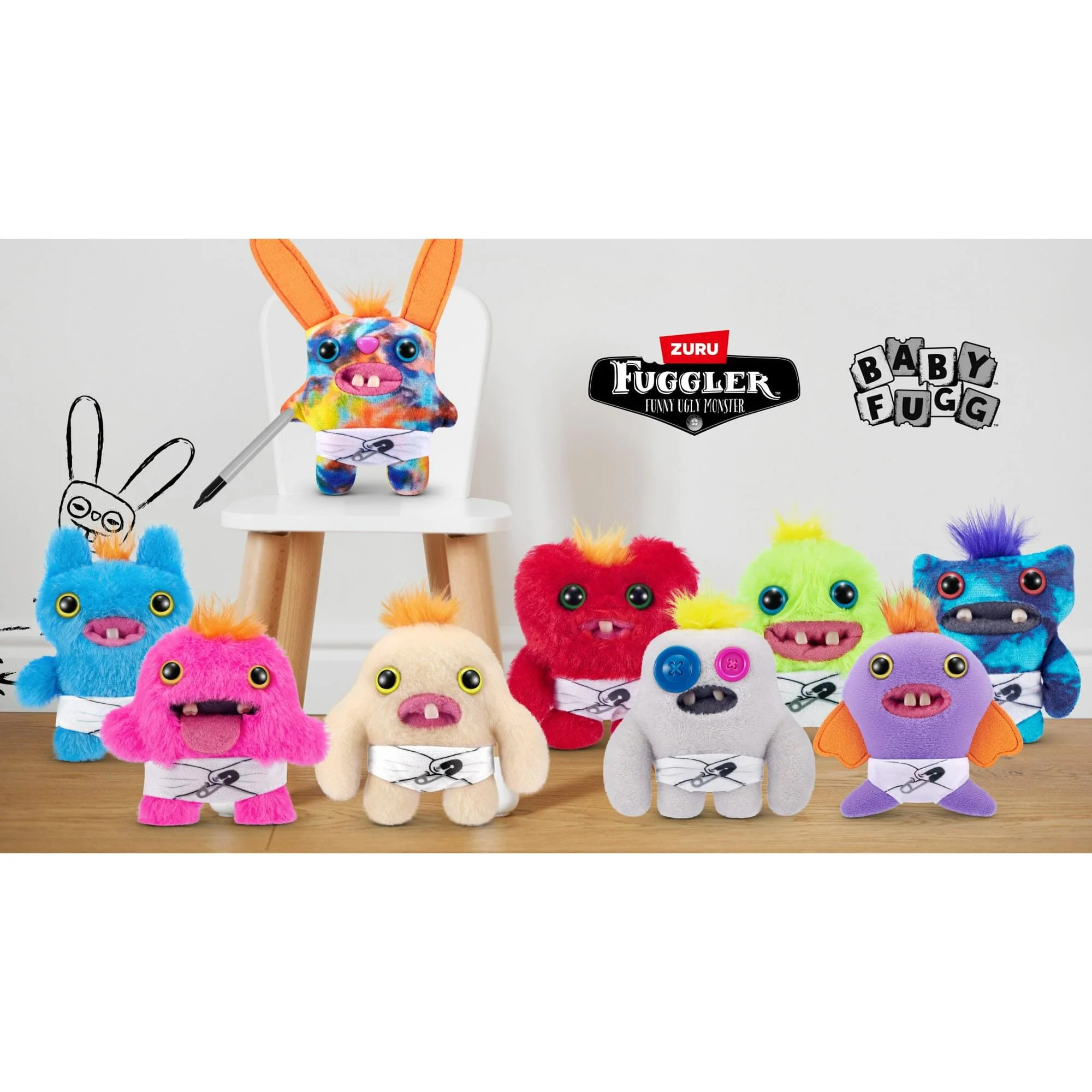 Fugglers 4-Inch Plush Series 3 | Sasquooch - Image 9
