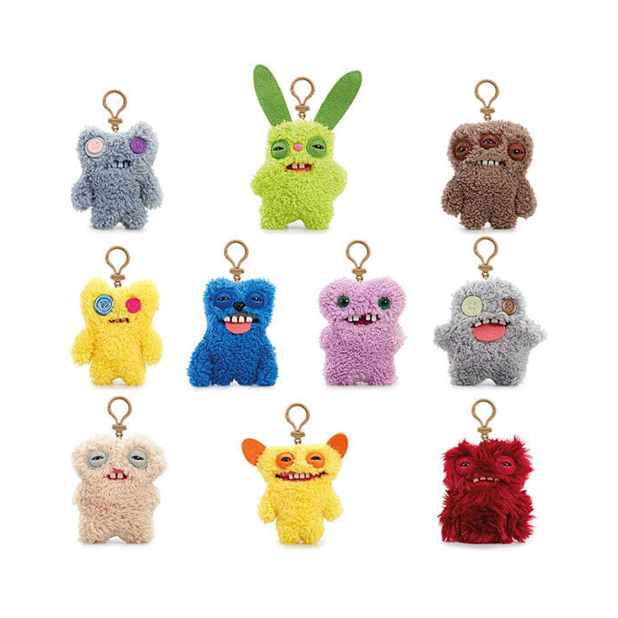 Fugglers 5 Inch Plush Clip On Wave 1 | Gaptooth McGoo Lilac - Image 4