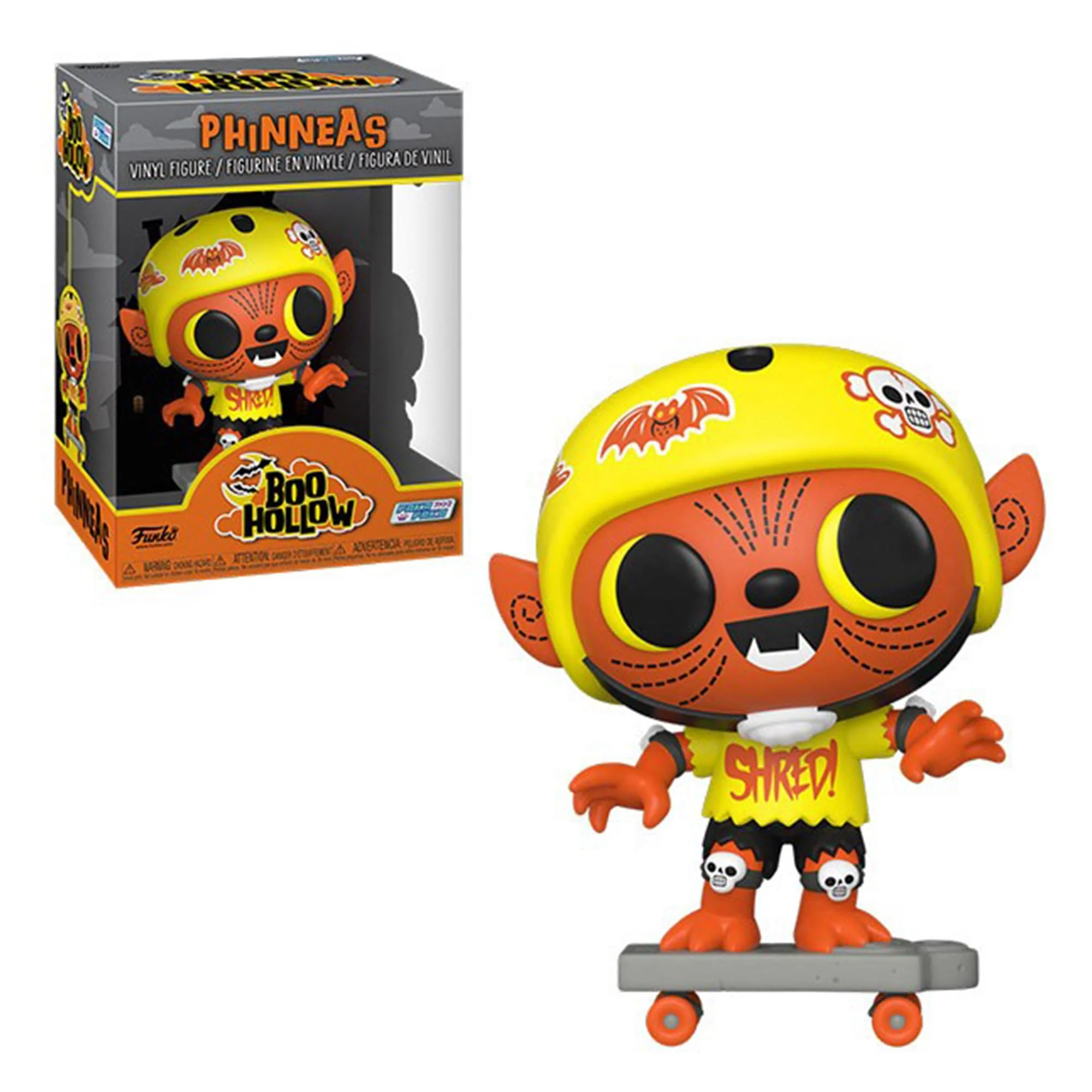 Funko Boo Hollow Paka Paka Vinyl Figure | Phinneas on Skateboard - Image 3