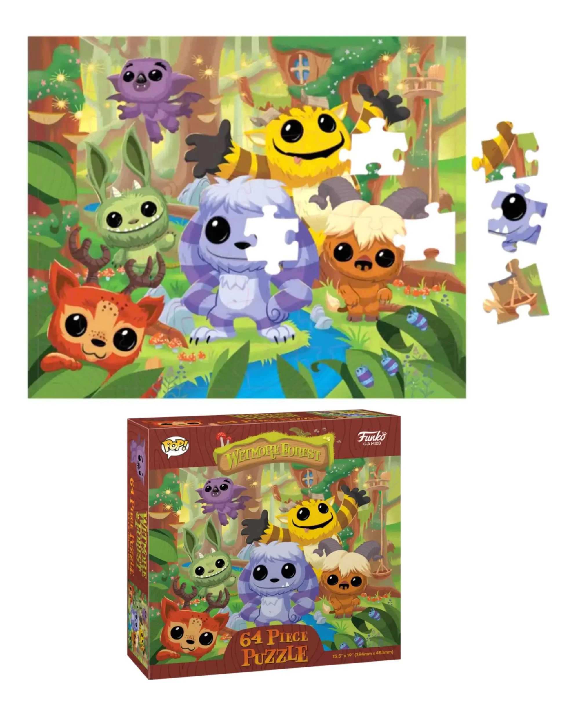 Funko Wetmore Forrest 64 Piece Jigsaw Puzzle - Image 3