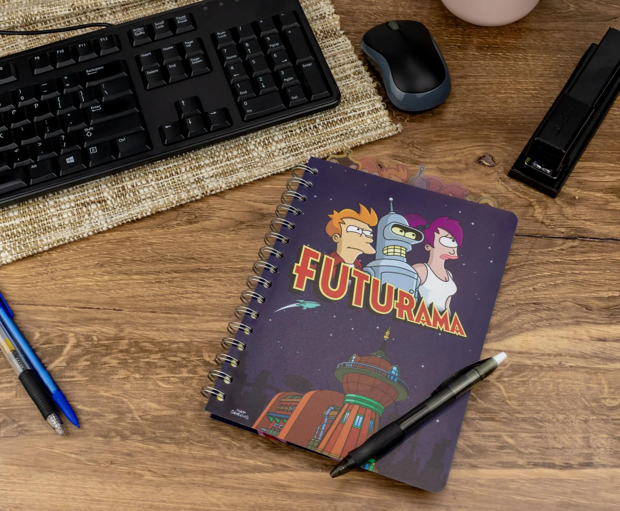 Futurama 6-Tab Spiral Notebook | 5 x 8 Inches - Image 4