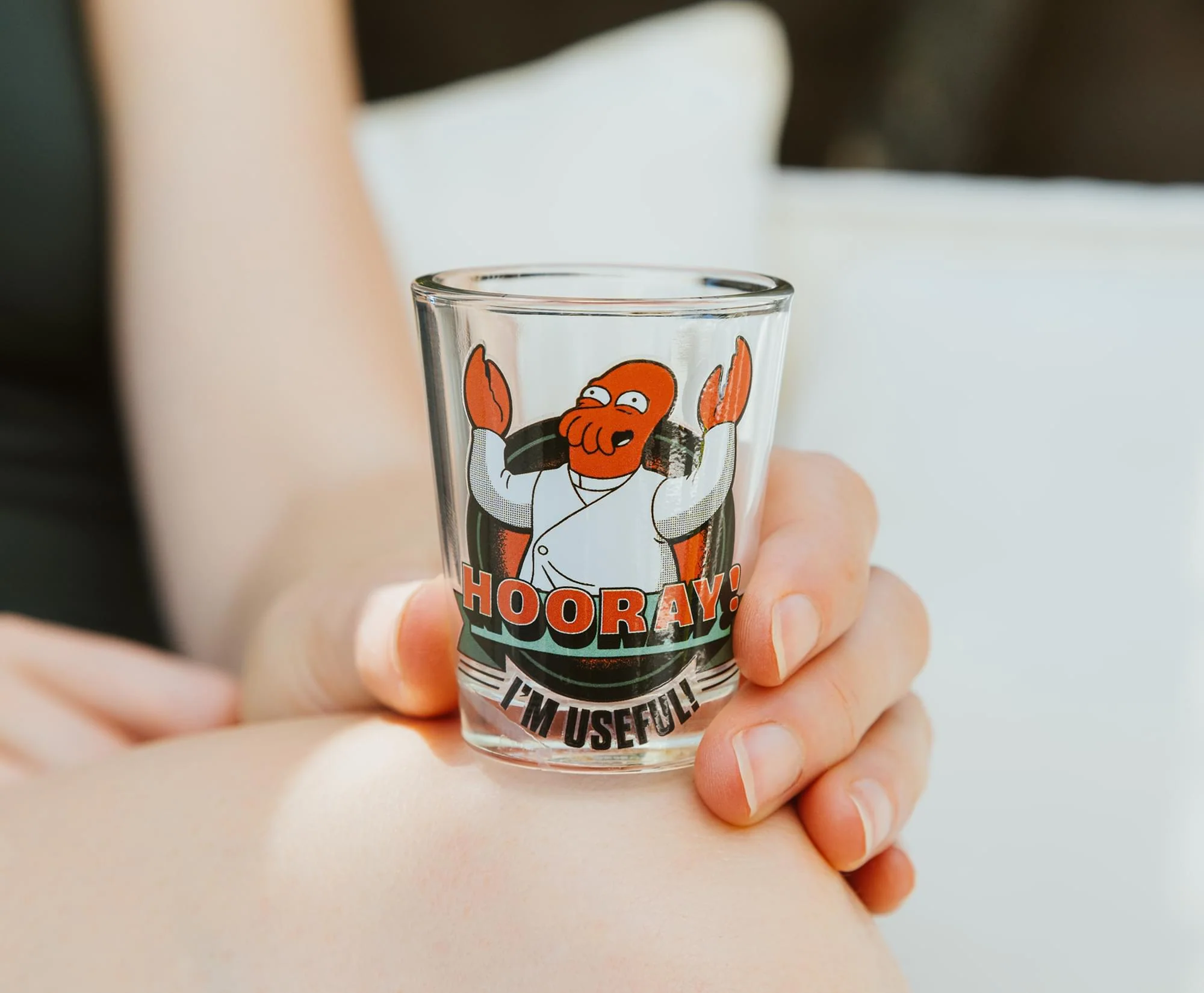 Futurama Character Quotes 4-Piece Shot Glass Set | Each Holds 2 Ounces - Image 7