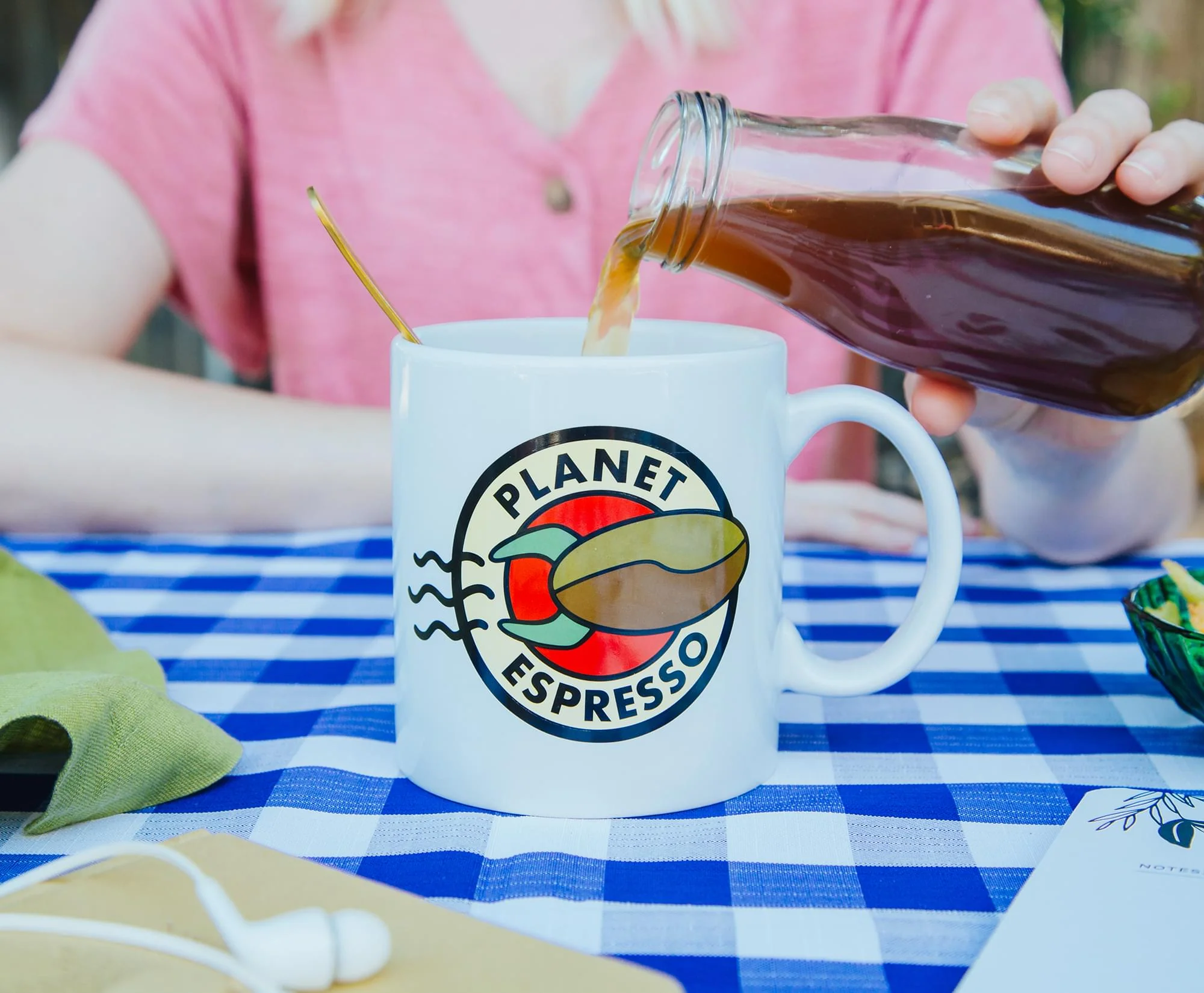 Futurama "Planet Espresso" Ceramic Mug | Holds 20 Ounces - Image 6