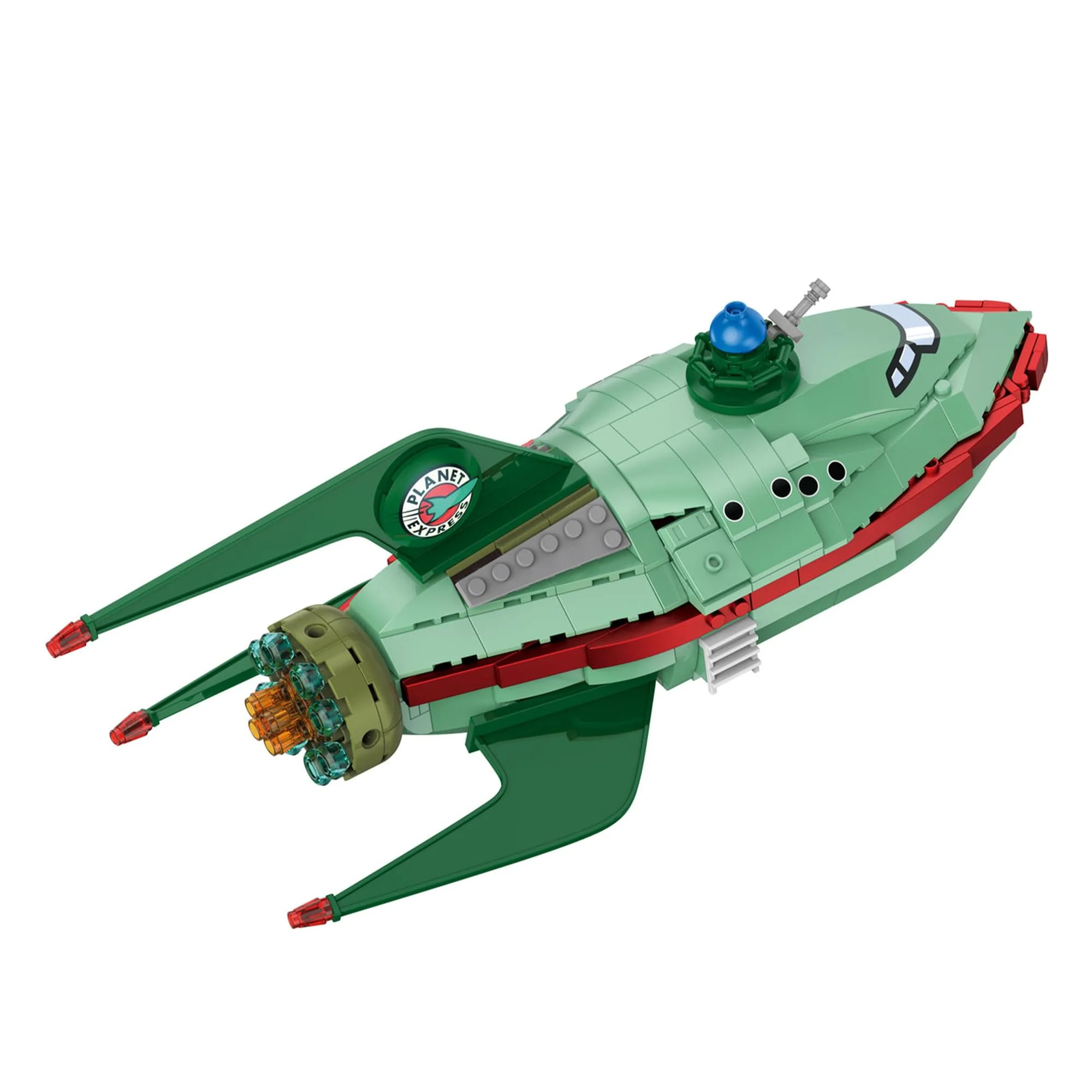 Futurama Planet Express Ship 382-Piece Building Set - Image 2