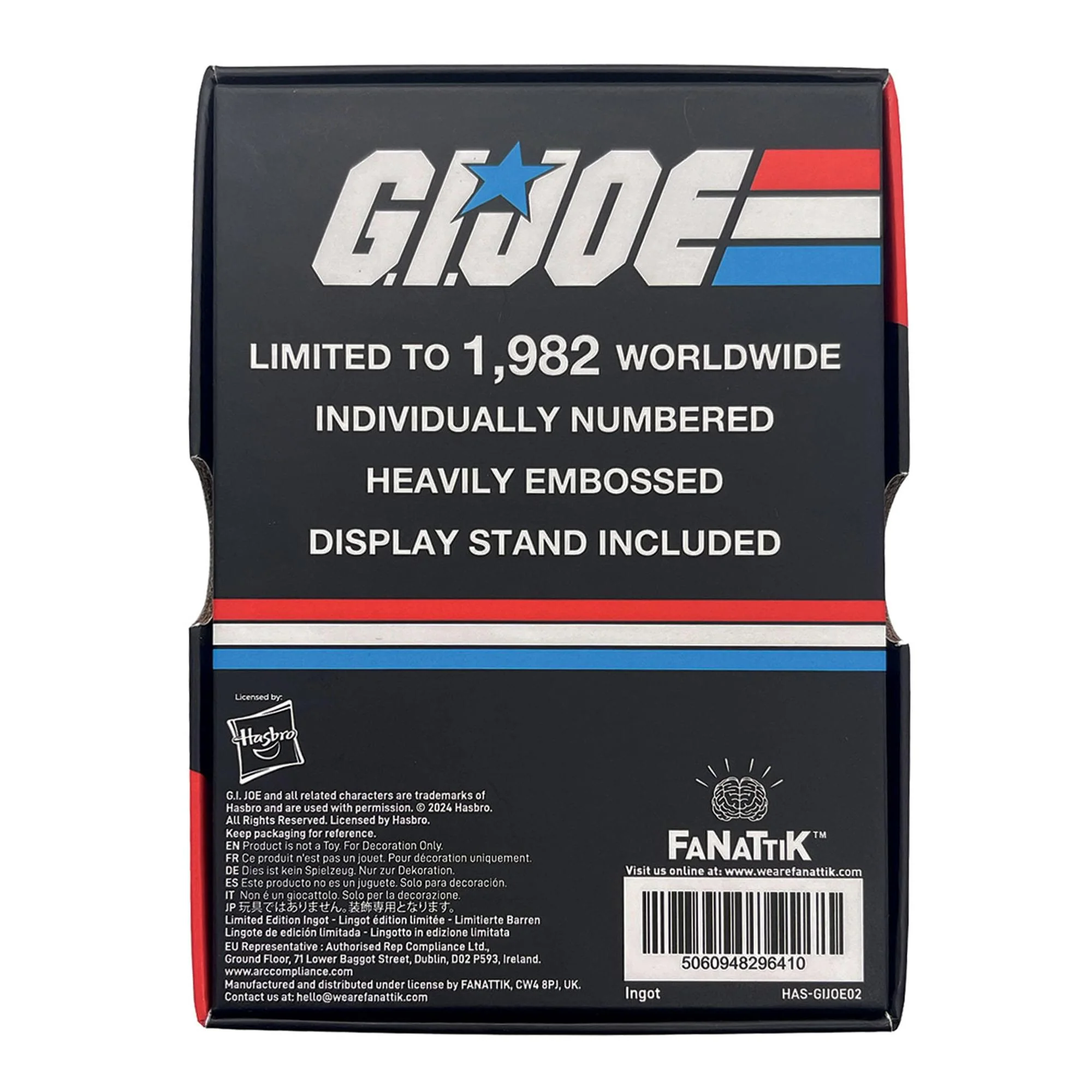 G.I. Joe: A Real American Hero #1 Limited Edition Ingot - Image 8