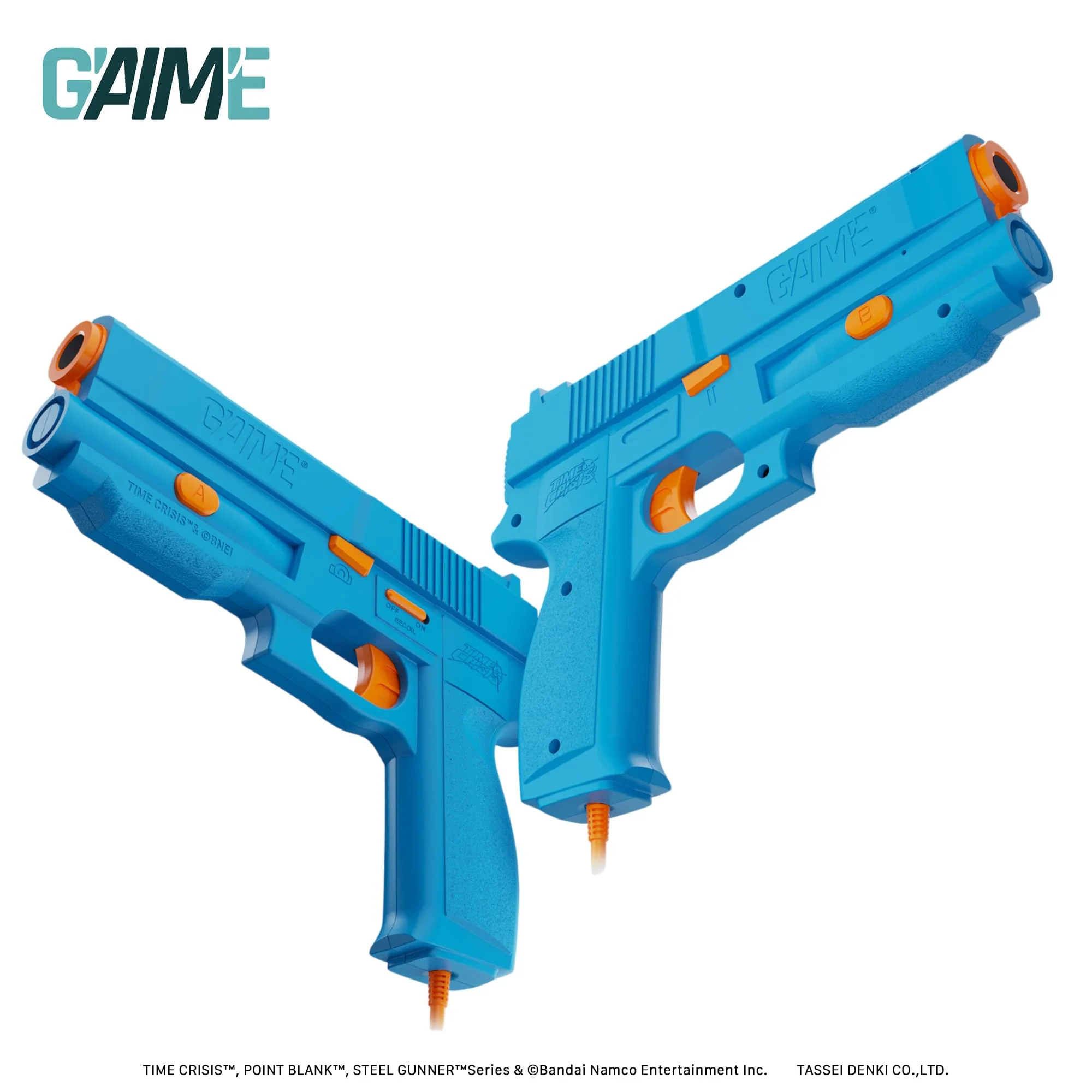 G'AIM’E Time Crisis Ultimate Pack Game Console With Two Lightguns - Image 2