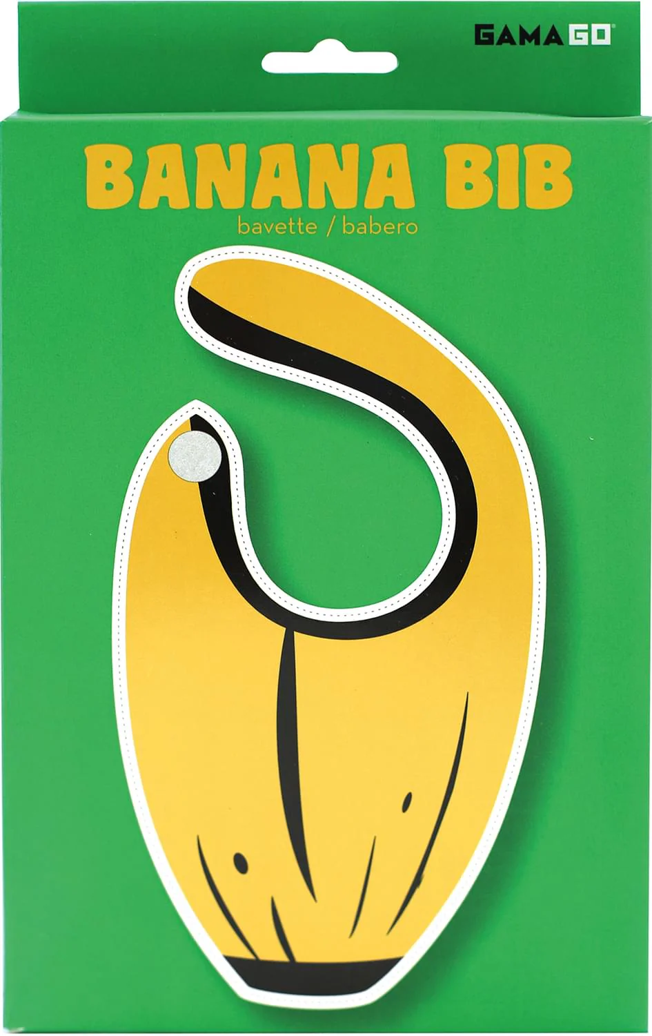 GAMAGO Banana Terrycloth Baby Bib - Image 3
