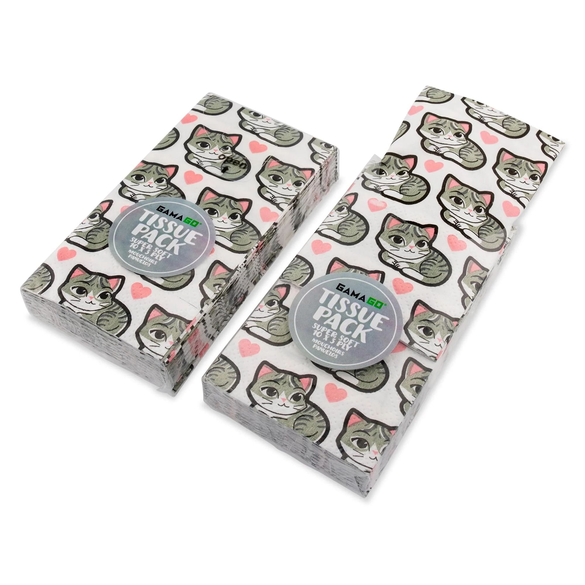 GAMAGO Kitten Tissues | Set of 12 Packs - Image 3
