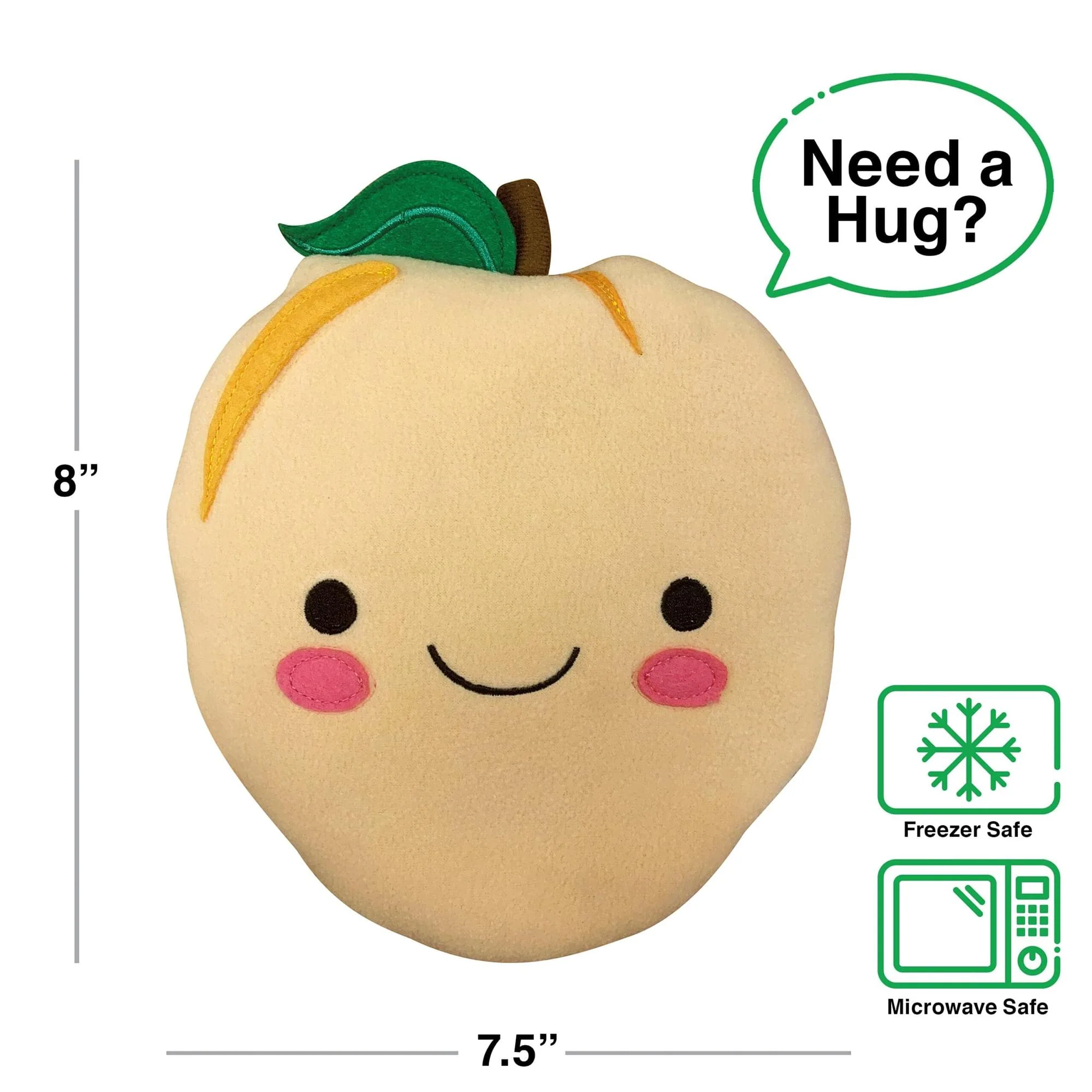 GAMAGO Peach Heating Pad & Pillow Huggable - Image 4