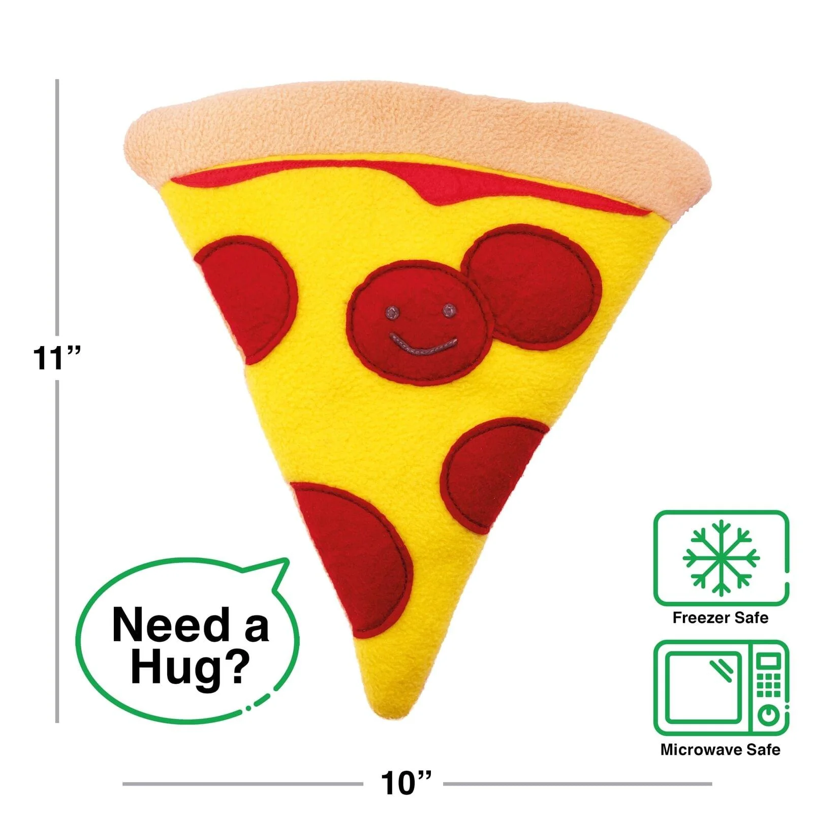 GAMAGO Pizza Heating Heating Pad & Pillow Huggable - Image 2