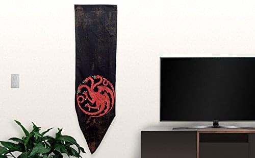 Game of Thrones House Targaryen 17"x60" Distressed Battle Tournament Banner - Image 2