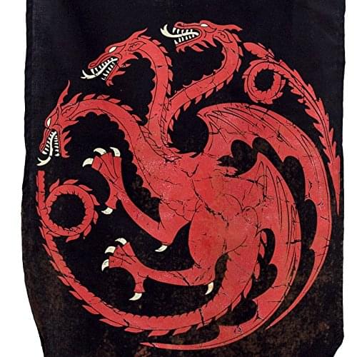 Game of Thrones House Targaryen 17"x60" Distressed Battle Tournament Banner - Image 3