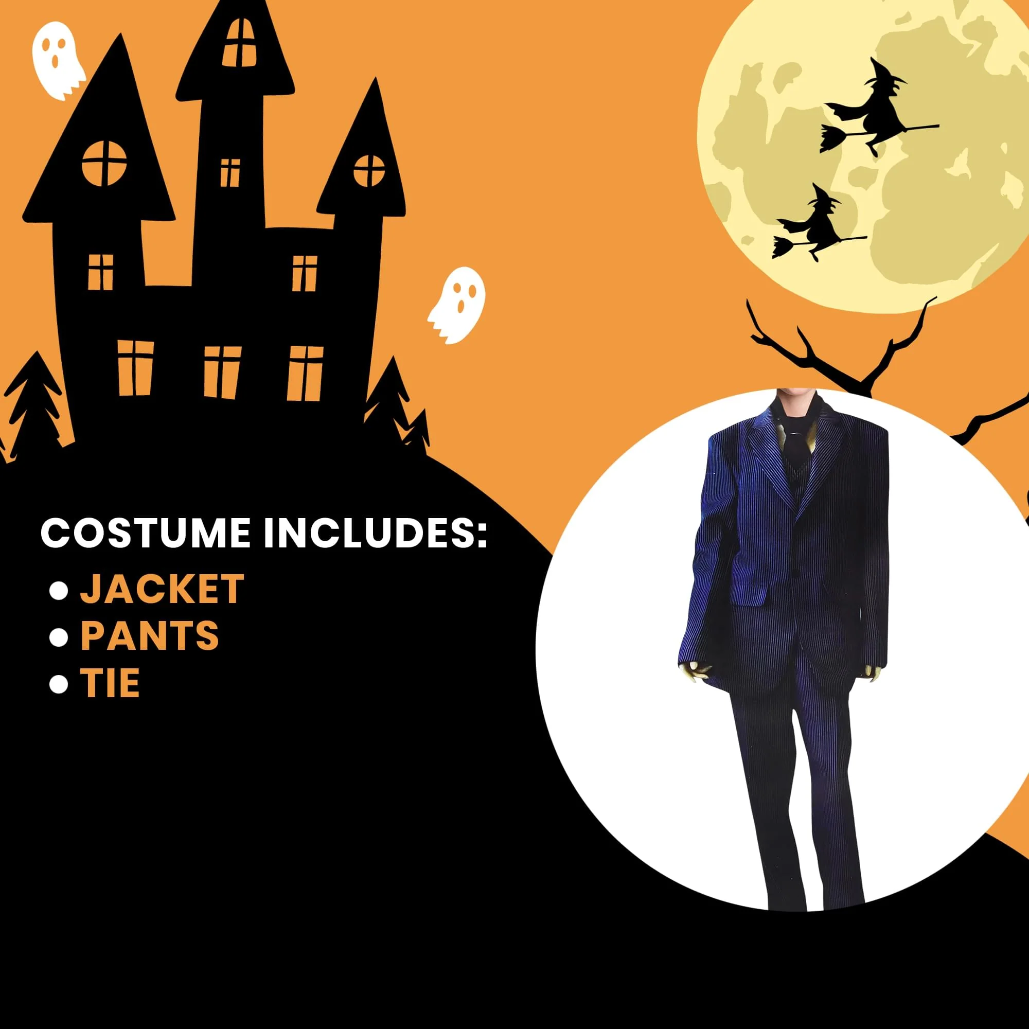 Gangster Suit Adult Costume - Image 4