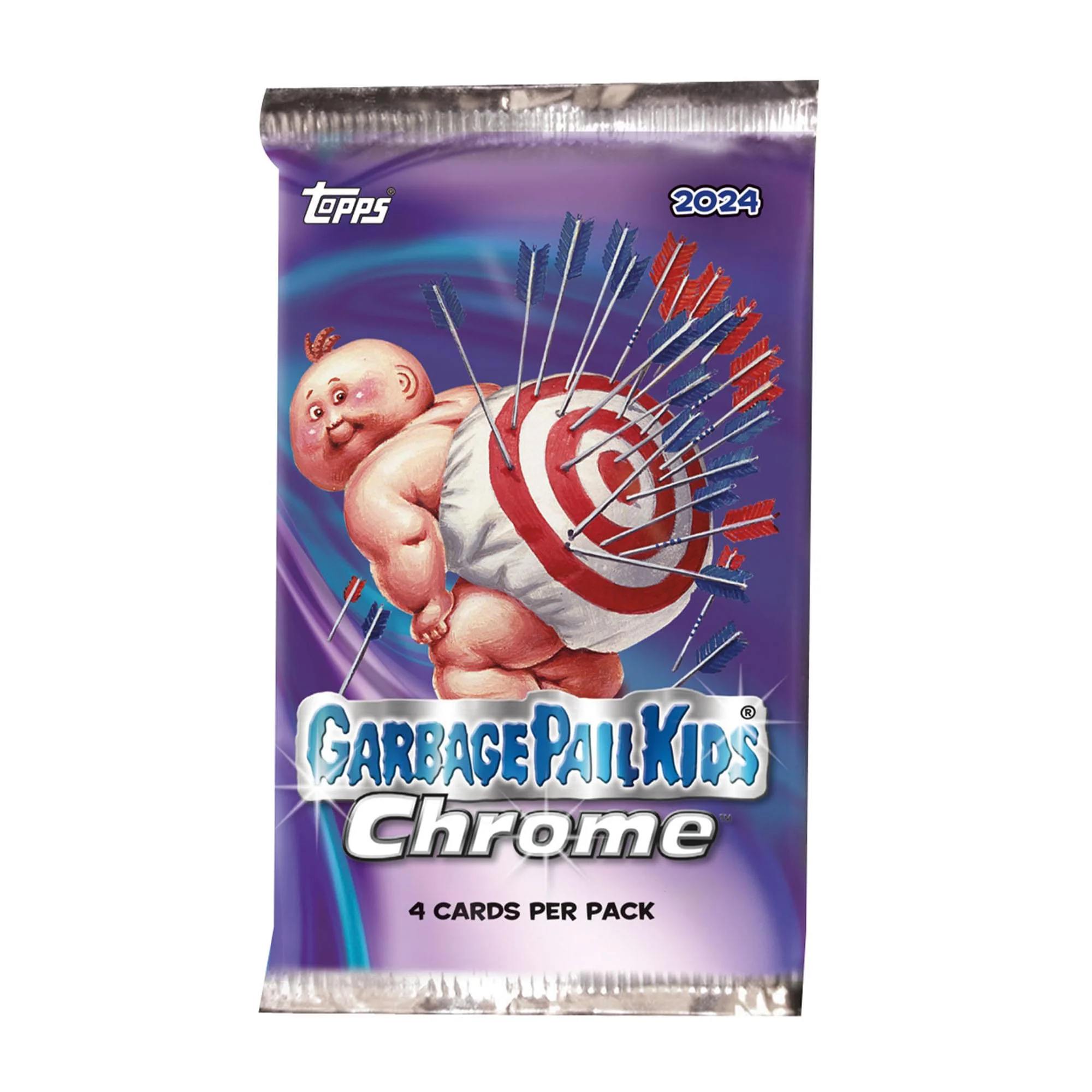 Garbage Pail Kids 2024 Topps Chrome Box | 7 Packs - Image 2