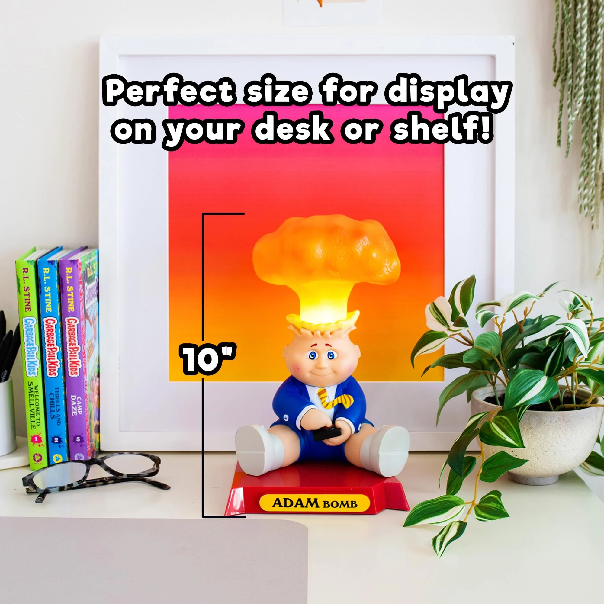 Garbage Pail Kids Adam Bomb Figural Mood Light | 10 Inches Tall - Image 6