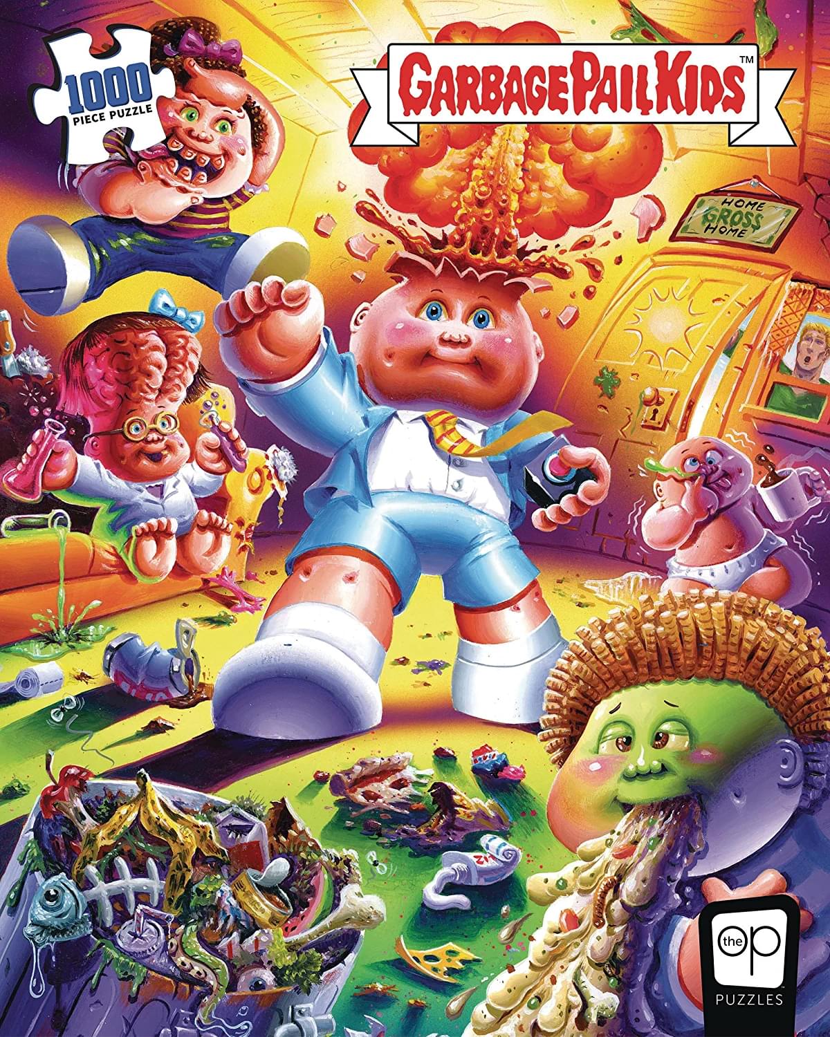 Garbage Pail Kids Home Gross Home 1000 Piece Jigsaw Puzzle - Image 2