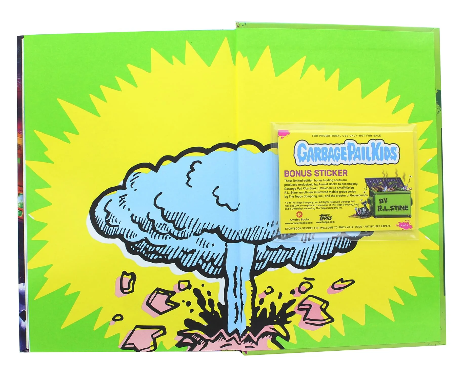 Garbage Pail Kids Welcome To Smellville Hardcover Book by R.L. Stine - Image 4