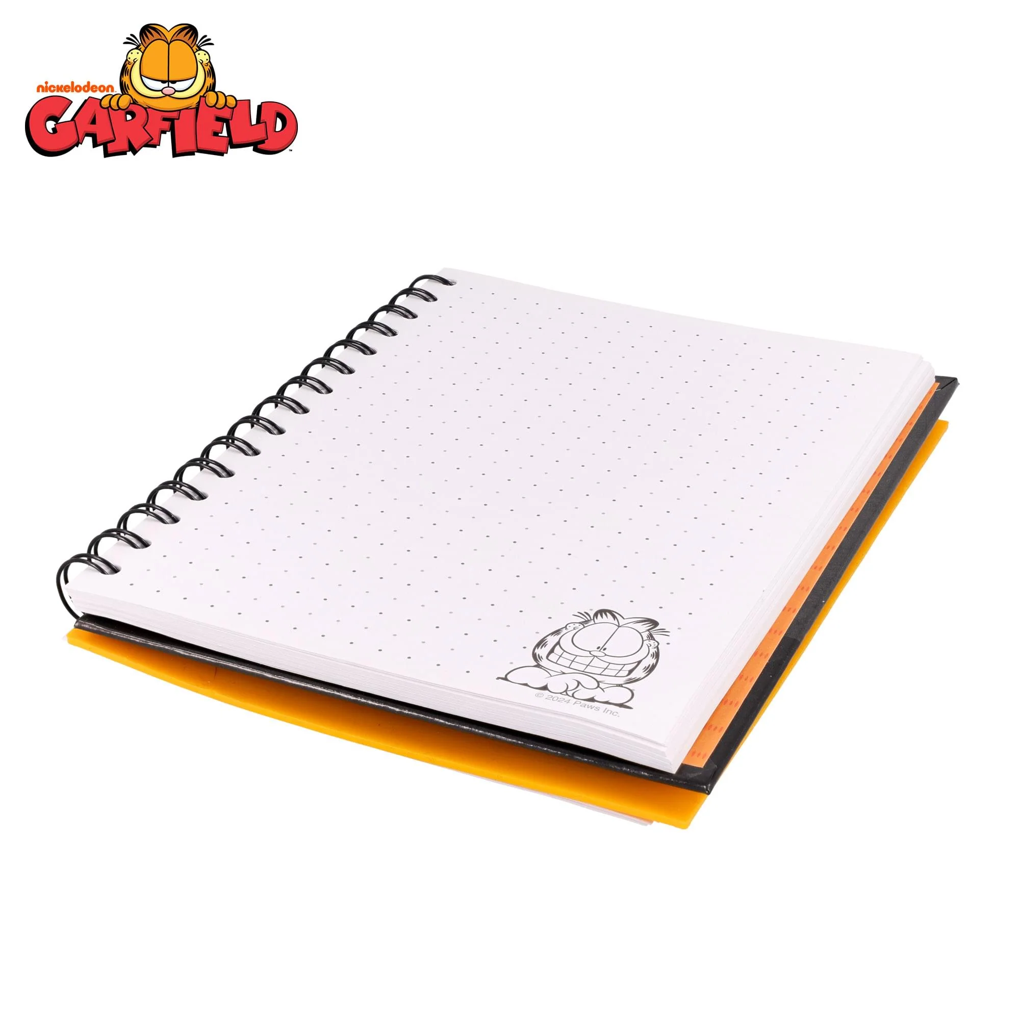 Garfield 160-Page Silicone Spiral Notebook With Pop Charms | 6 x 8 Inches - Image 6