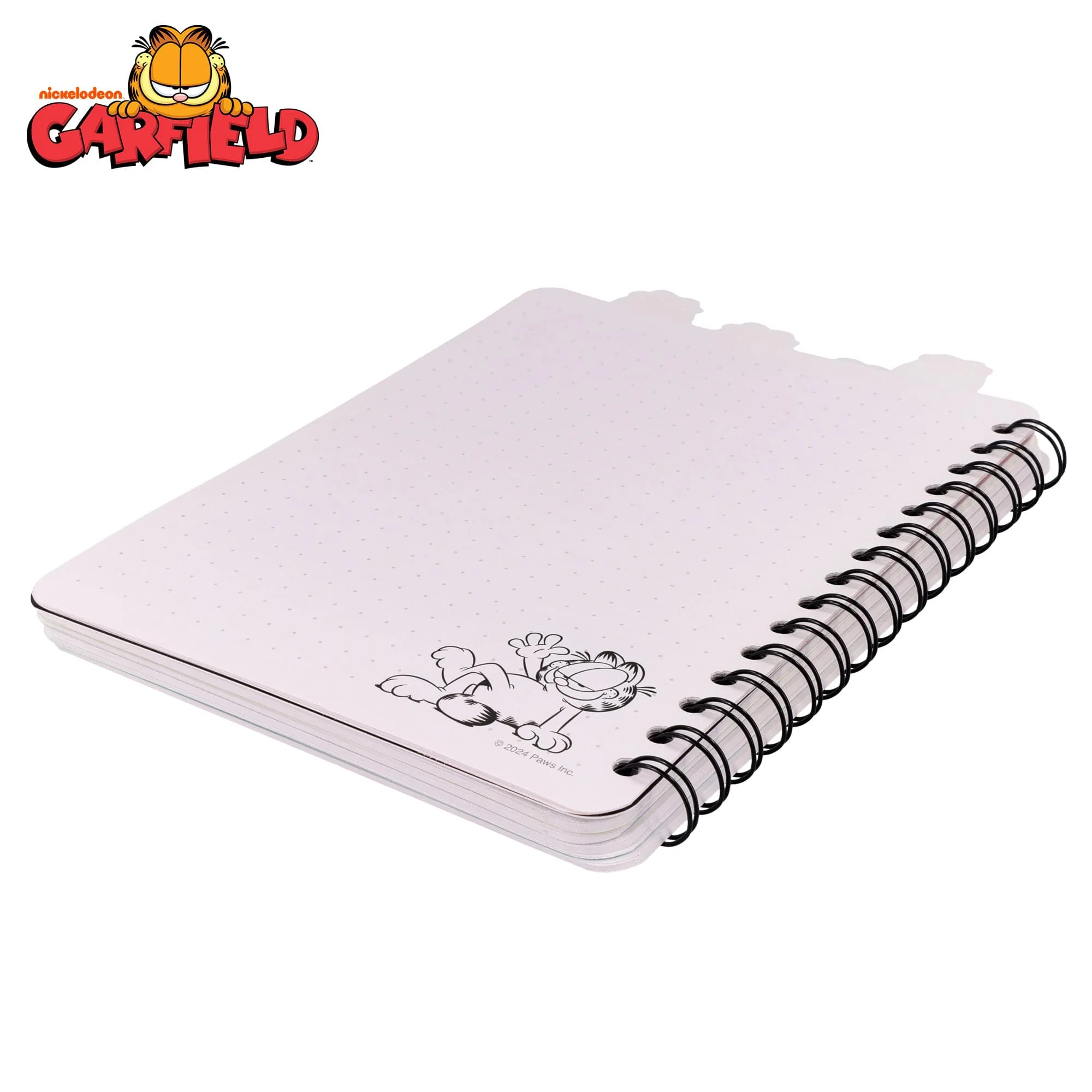 Garfield 4-Tab Spiral Notebook With 160 Dotted Sheets | 6 x 9 Inches - Image 6