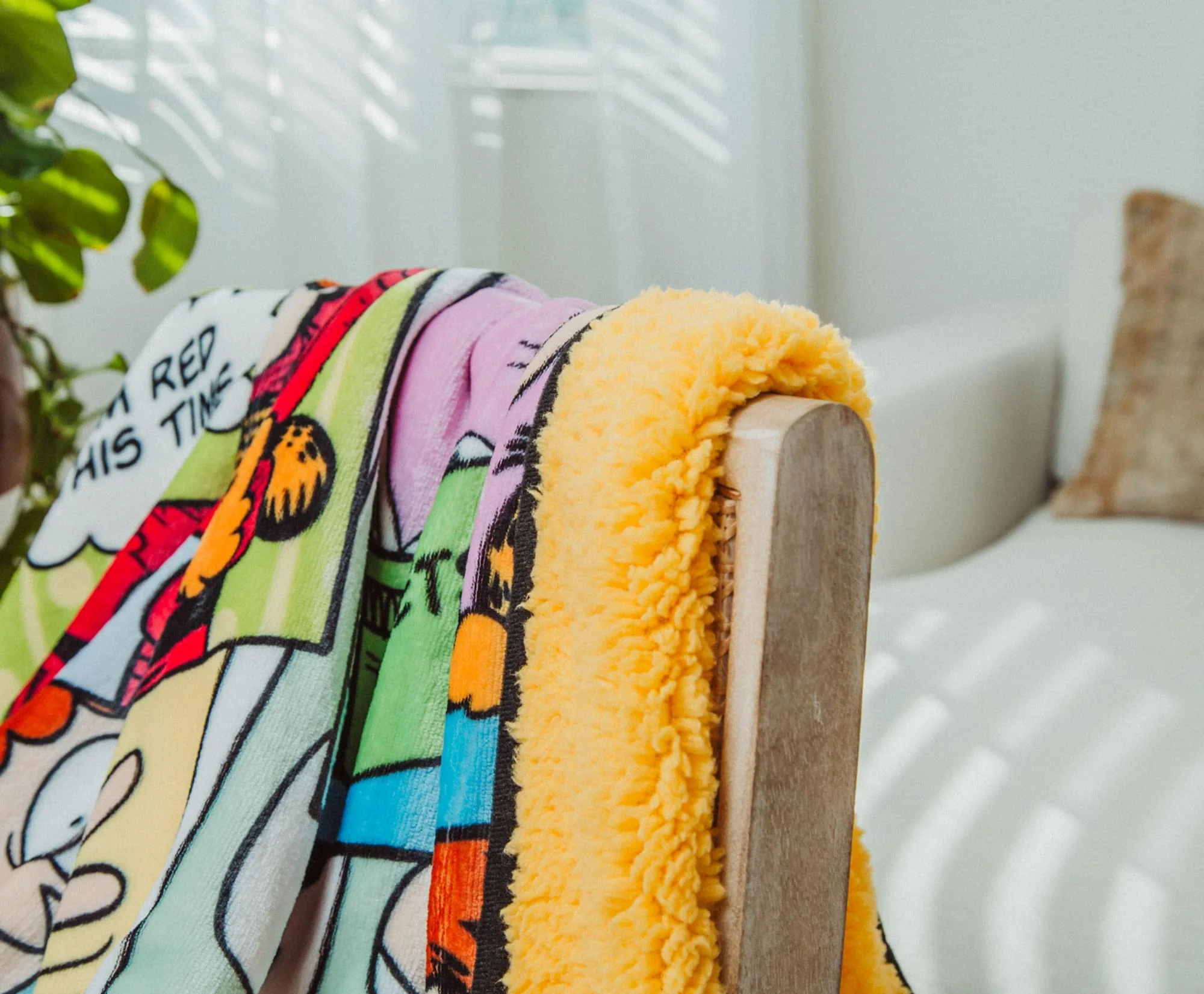 Garfield and Jon Comic Strip Panels Sherpa Throw Blanket | 50 x 60 Inches - Image 6