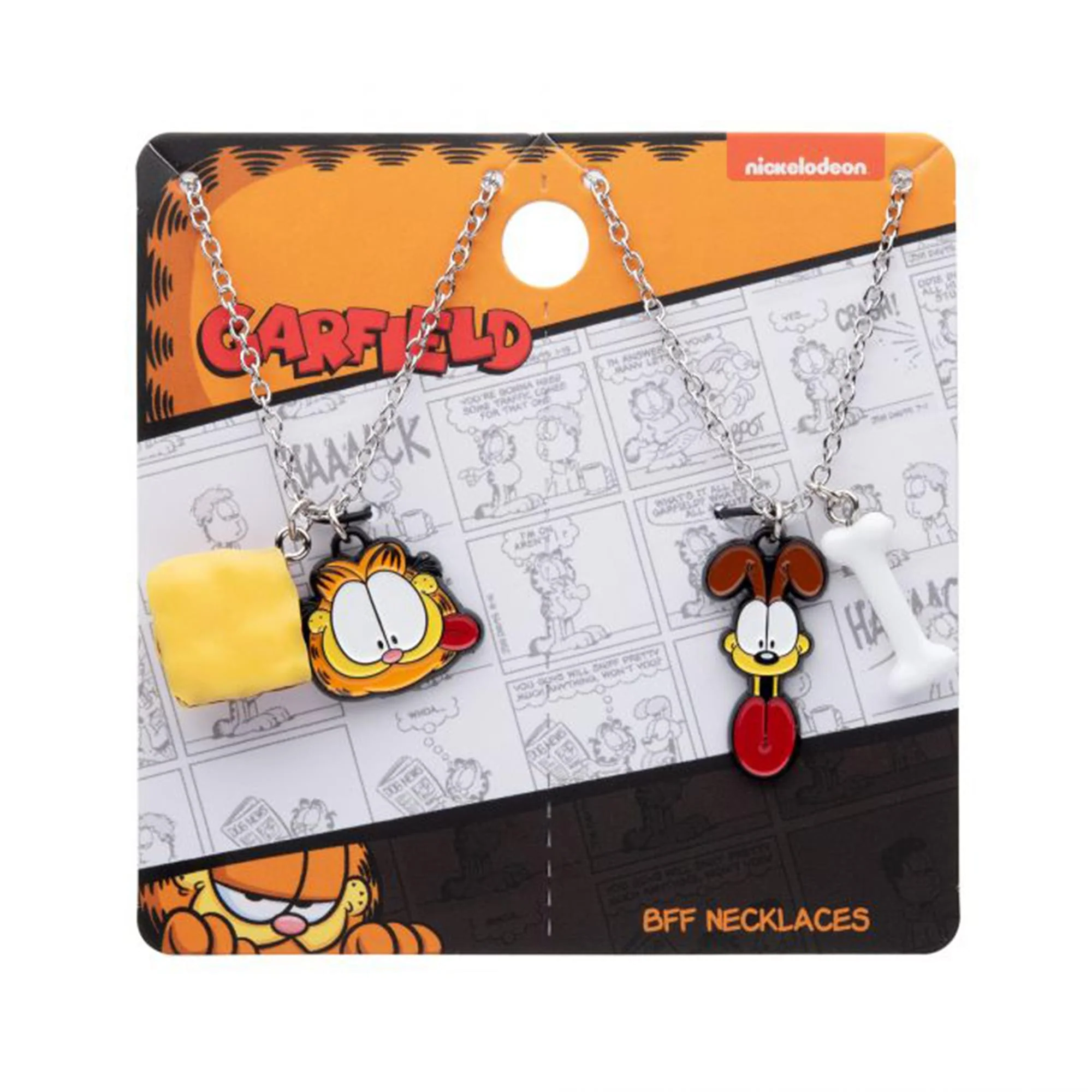 Garfield and Odie Enamel Pendant Necklace Set - Image 5