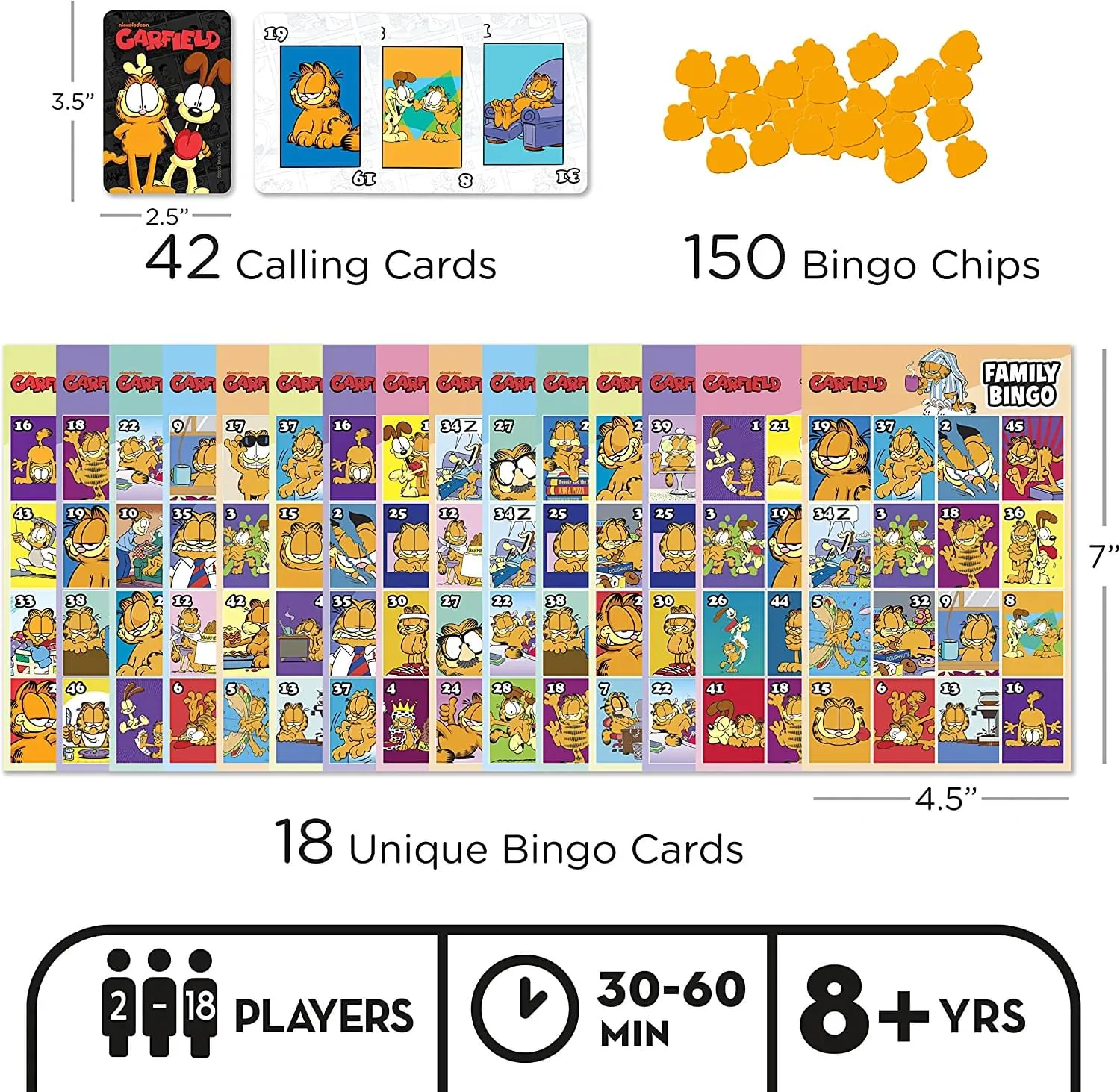 Garfield Family Bingo - Image 2
