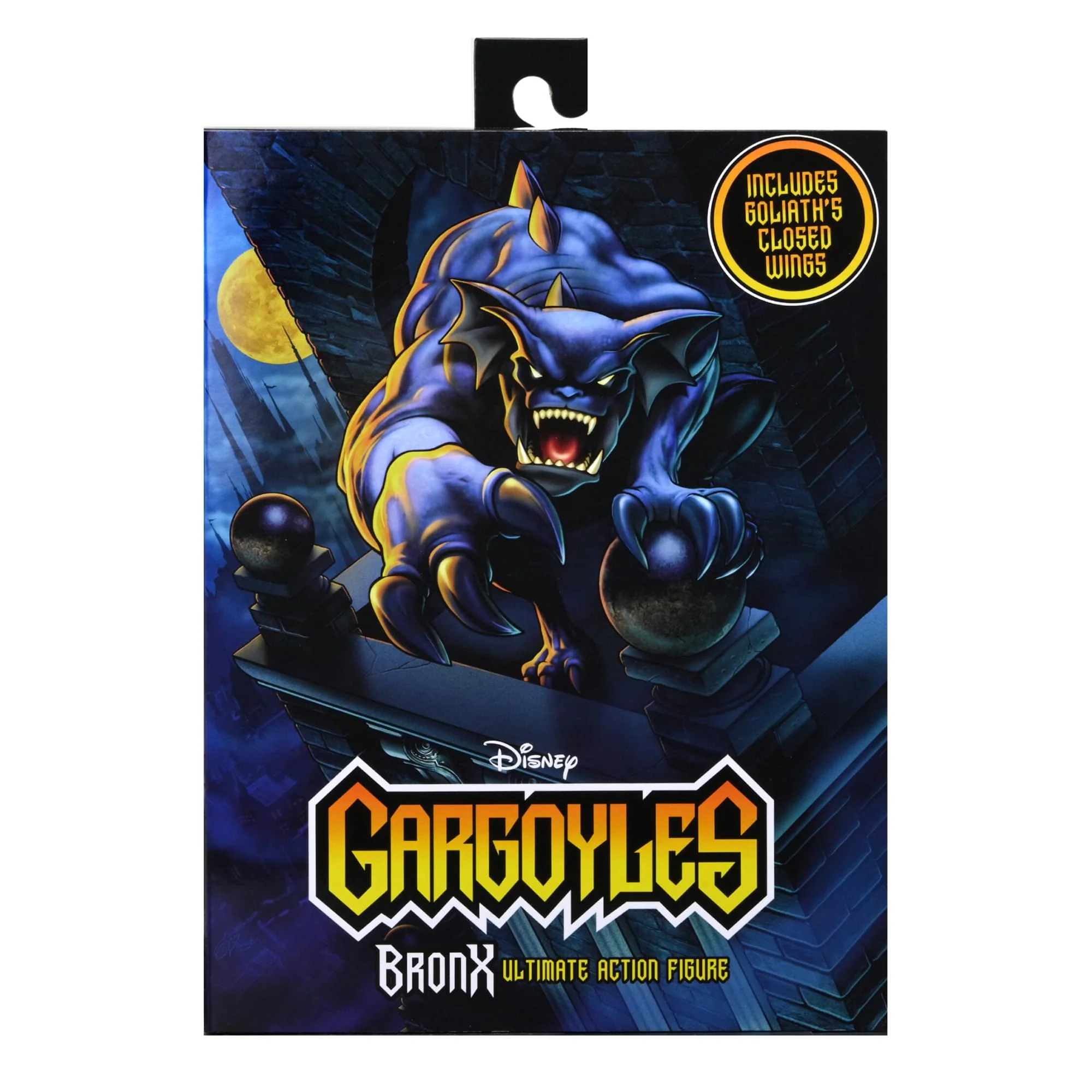 Gargoyles 7 Inch Scale Action Figure | Bronx with Goliath Accessory - Image 4