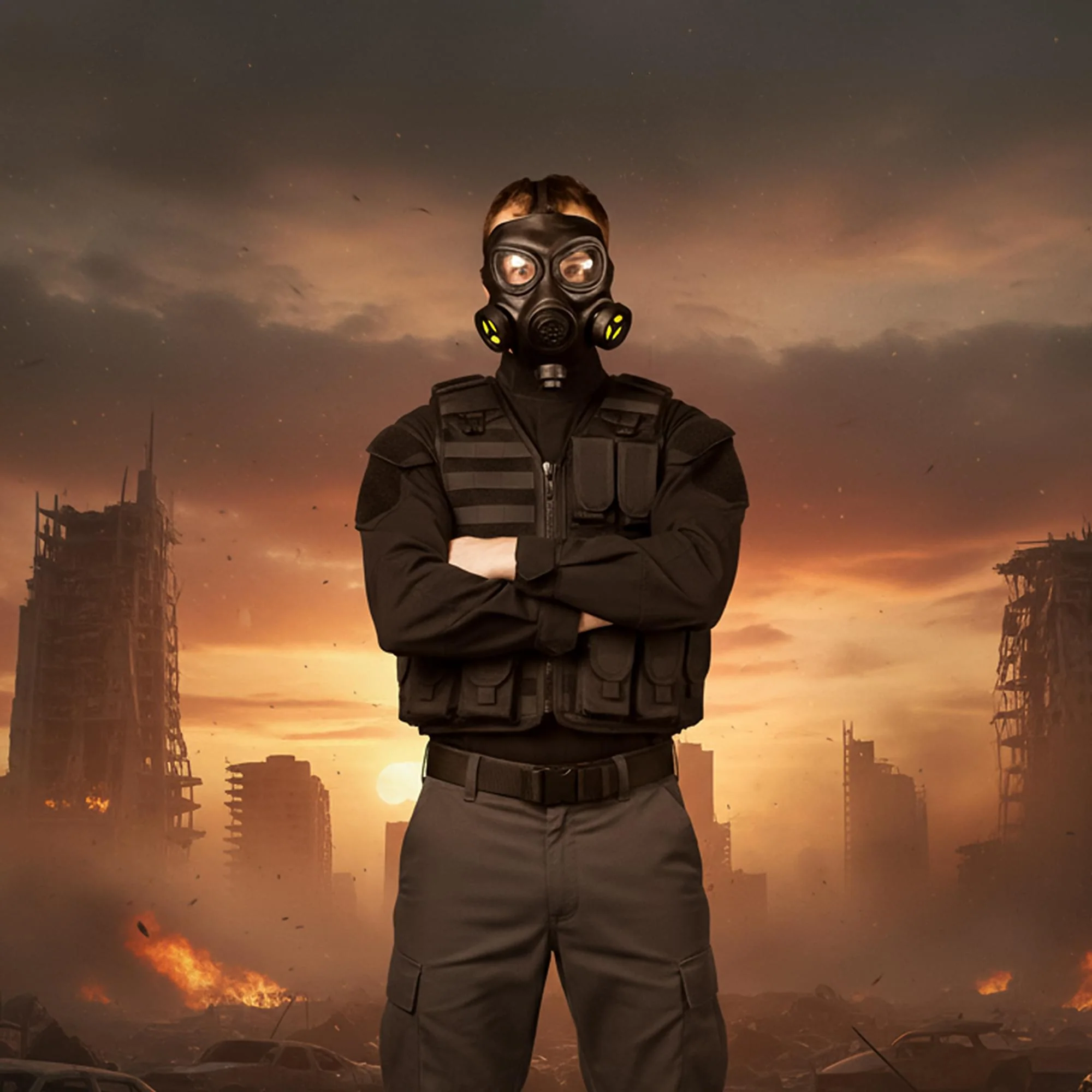 Gas Mask Costume Accessory - Image 3