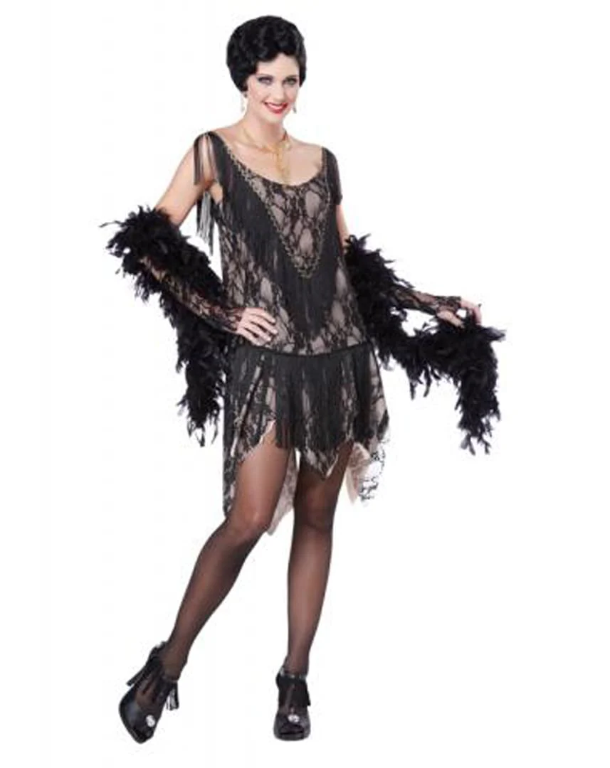 Gatsby Gal 20's Flapper Adult Costume - Image 2