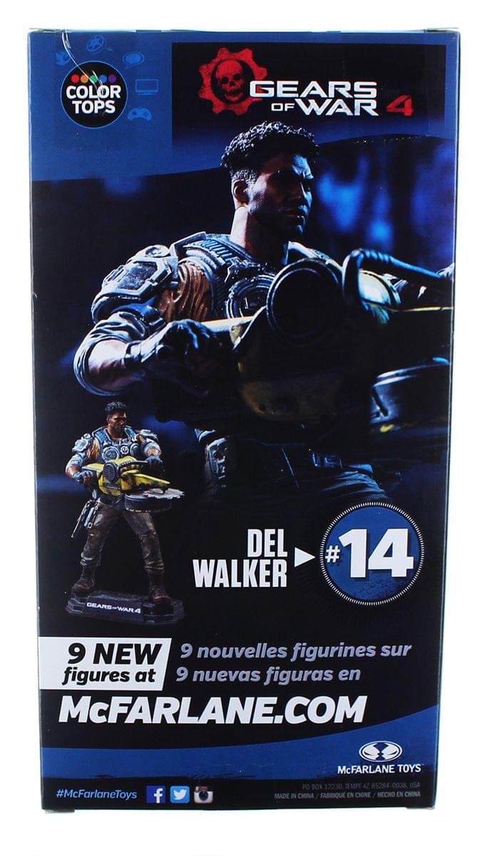 Gears of War 4 7" Color Tops Action Figure: Del Walker - Image 3
