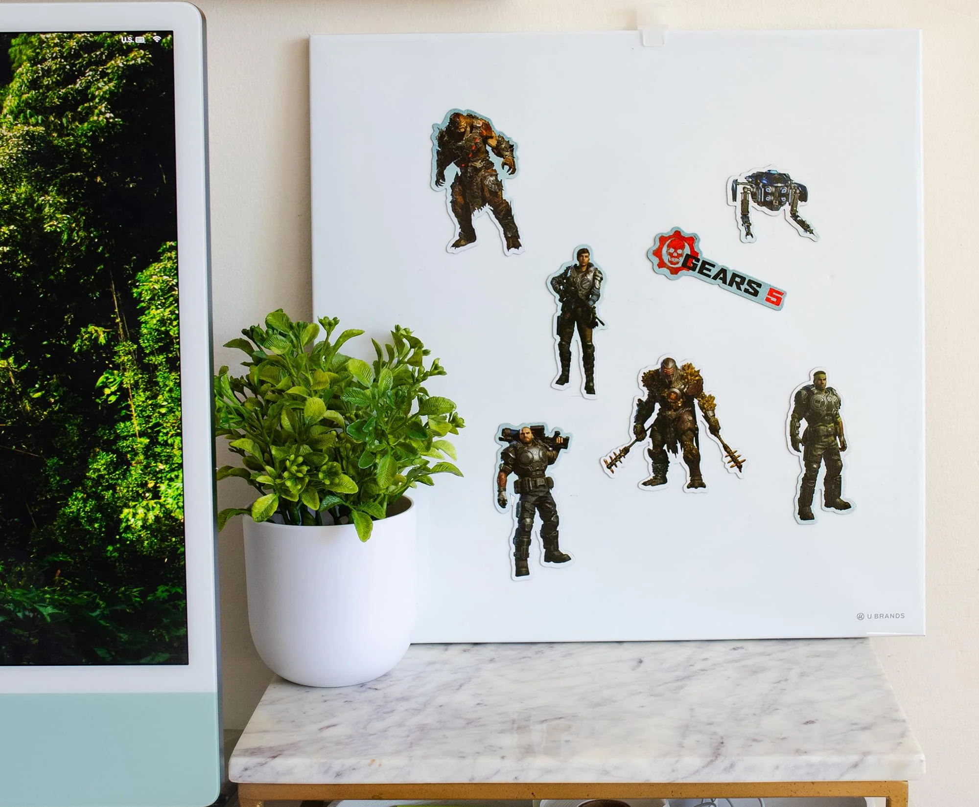 Gears of War 5 Fridge Magnet Stickers | 6 Character Designs | 7 x 10 Sheet - Image 9