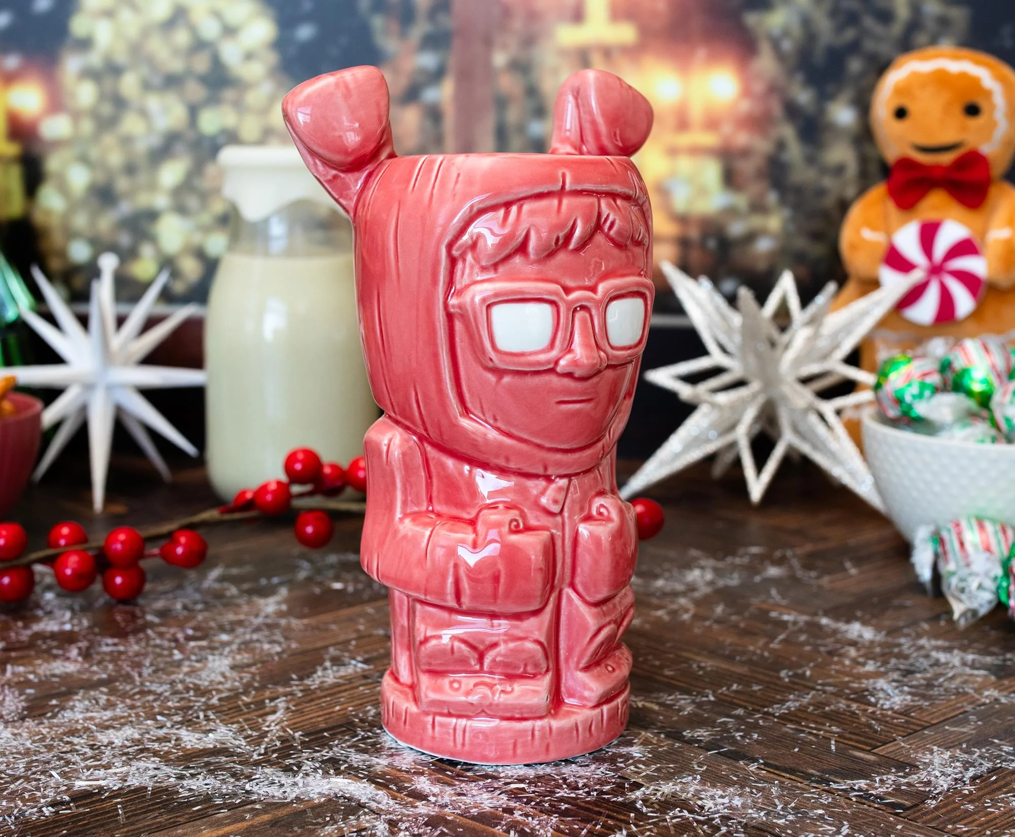 Geeki Tikis A Christmas Story Bunny Suit Ralphie Ceramic Mug | Holds 16 Ounces - Image 3