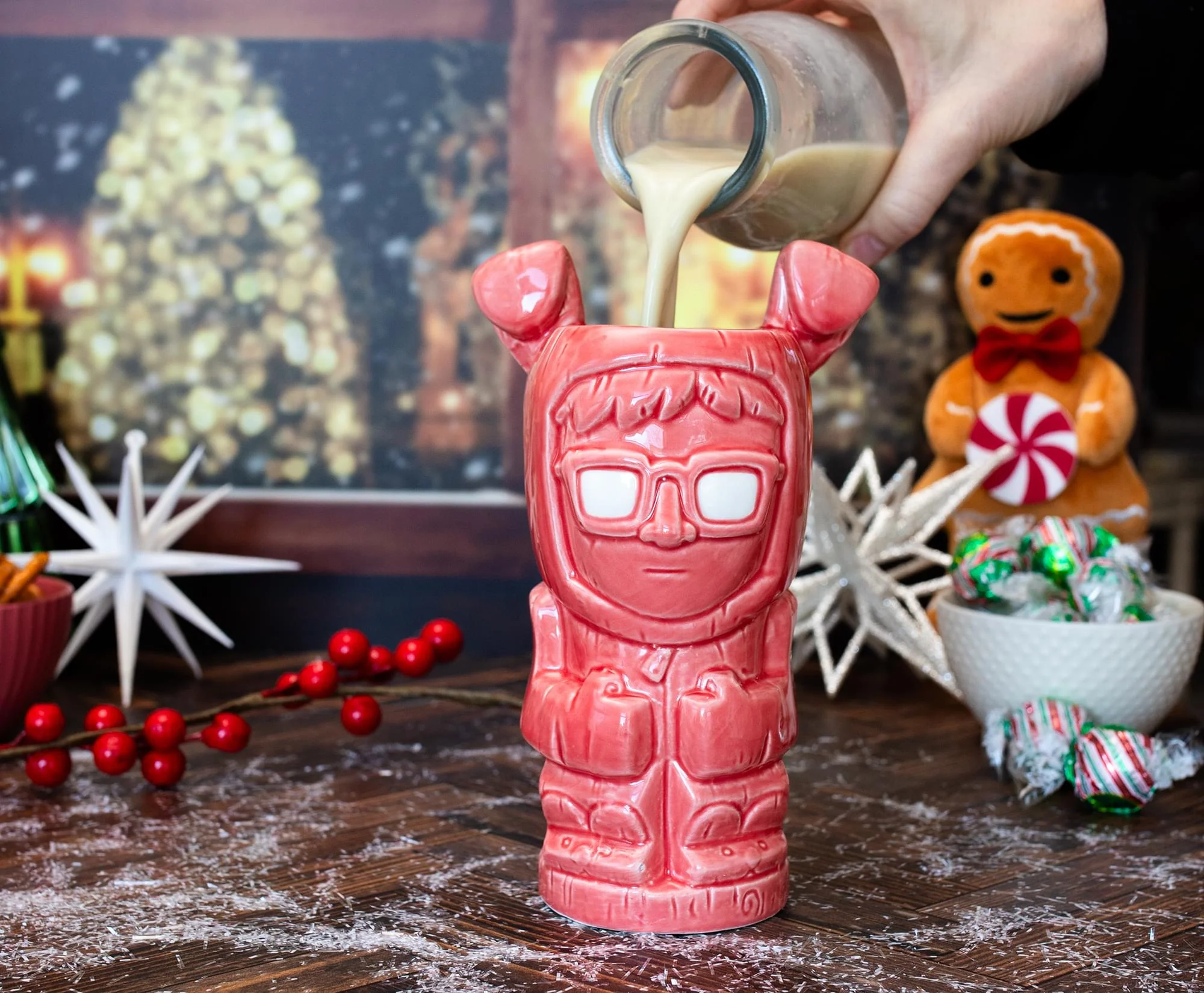 Geeki Tikis A Christmas Story Bunny Suit Ralphie Ceramic Mug | Holds 16 Ounces - Image 5